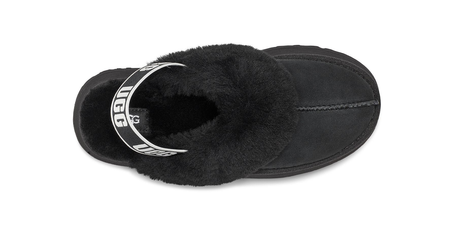 Funkette Plateau Slingback-Slipper