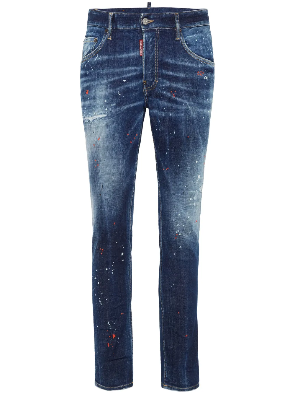 Skinny-Jeans aus Baumwollstretch
