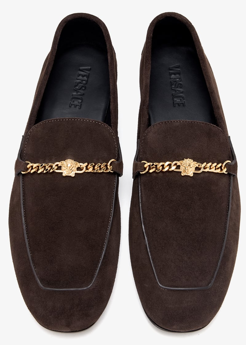 Medusa suede slippers