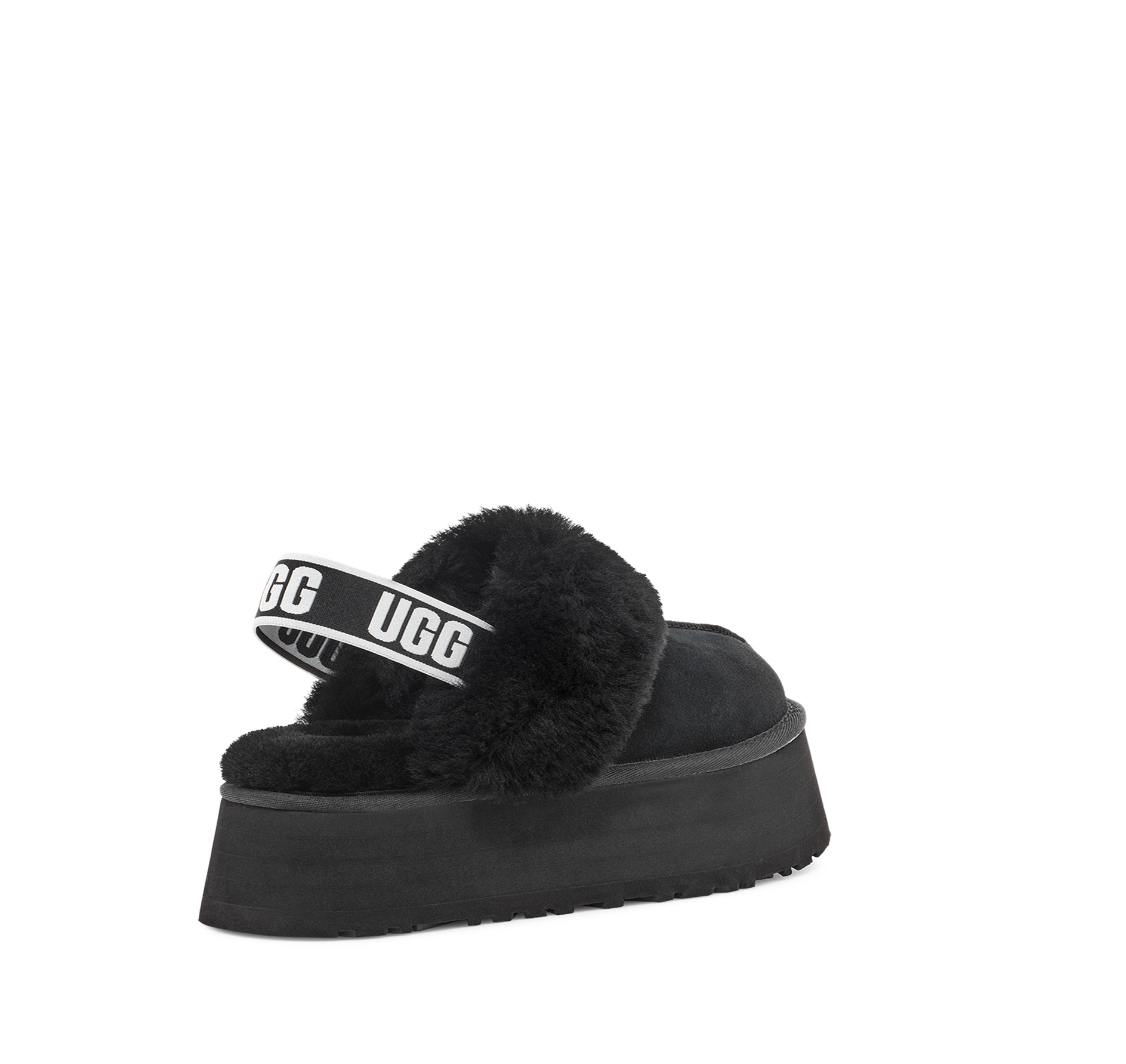 Funkette Plateau Slingback-Slipper