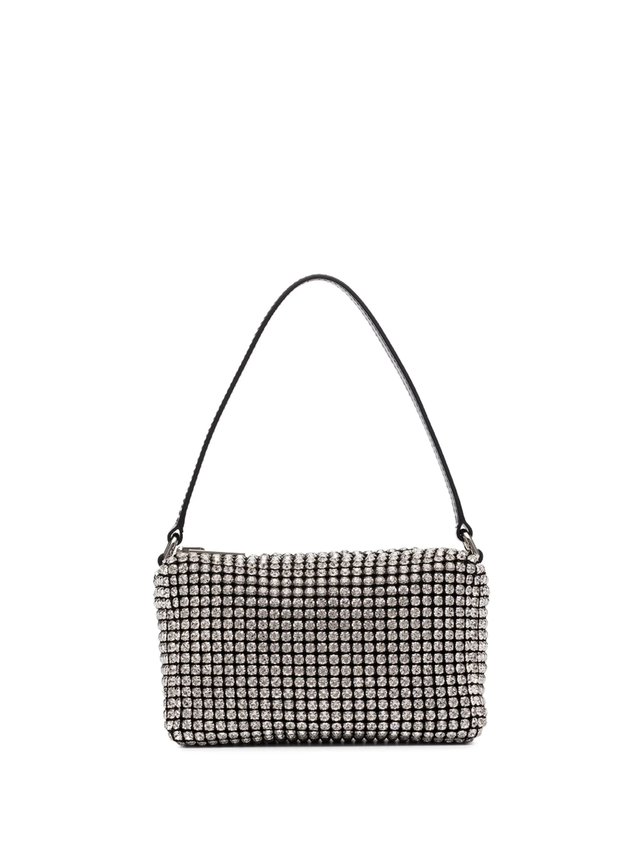 Wangloc Clutch mit Strass