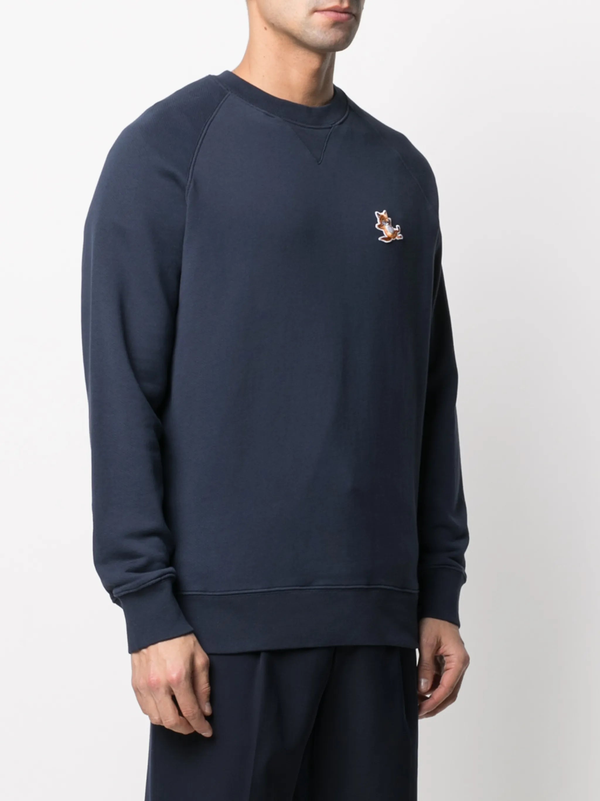 Sweatshirt mit Logo-Stickerei