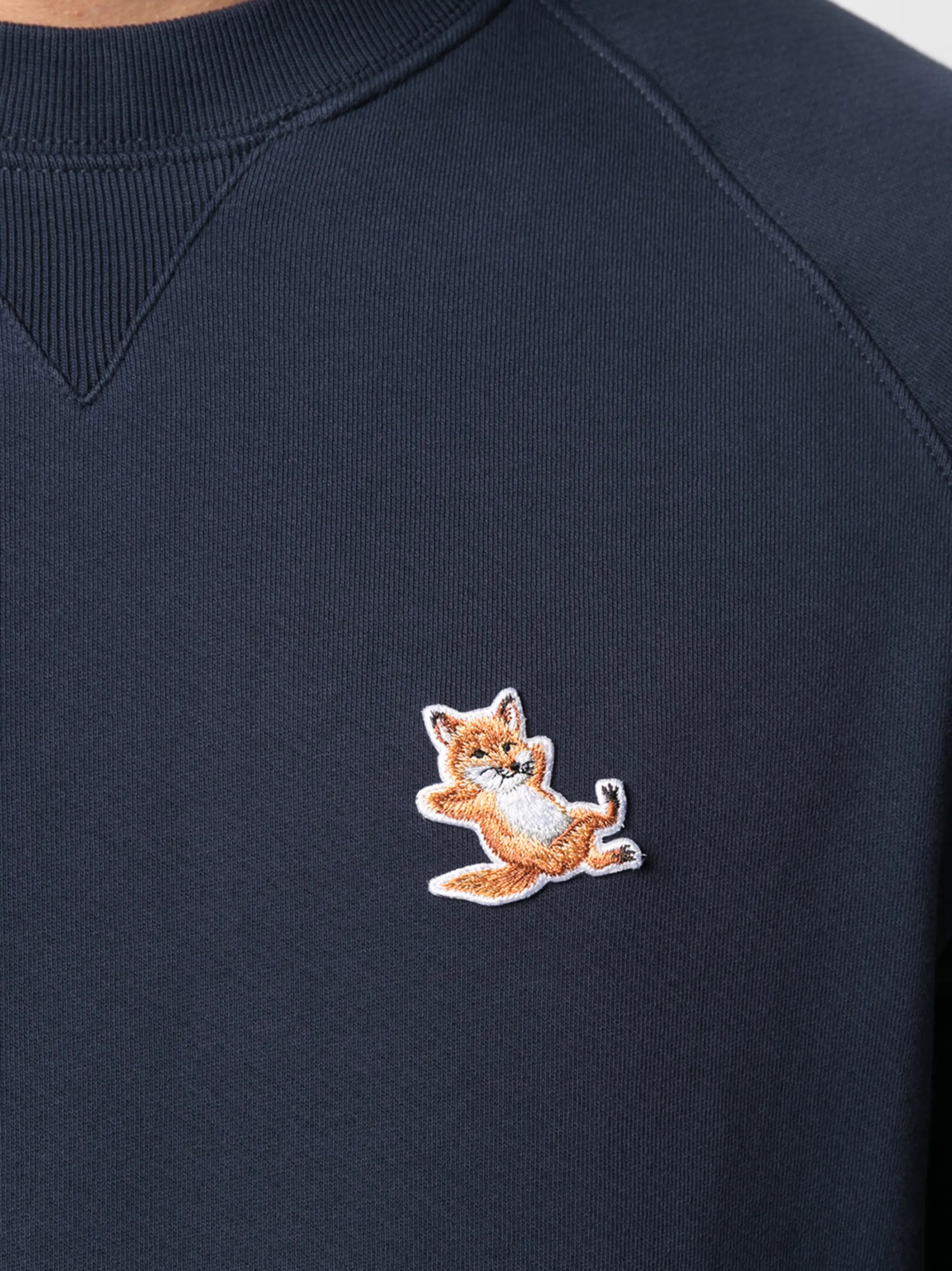 Sweatshirt mit Logo-Stickerei