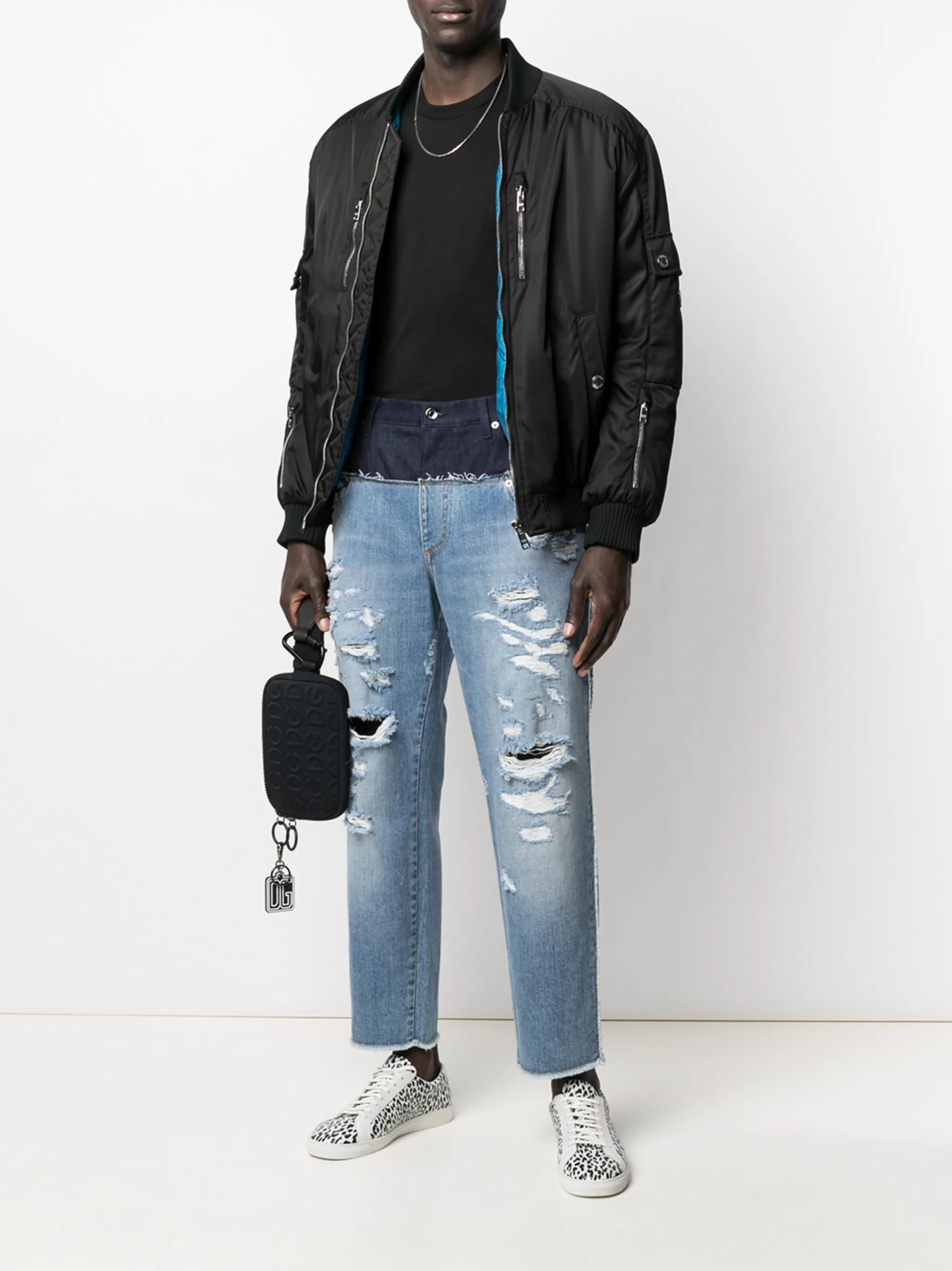 3er-Set T-Shirts mit rundem Ausschnitt