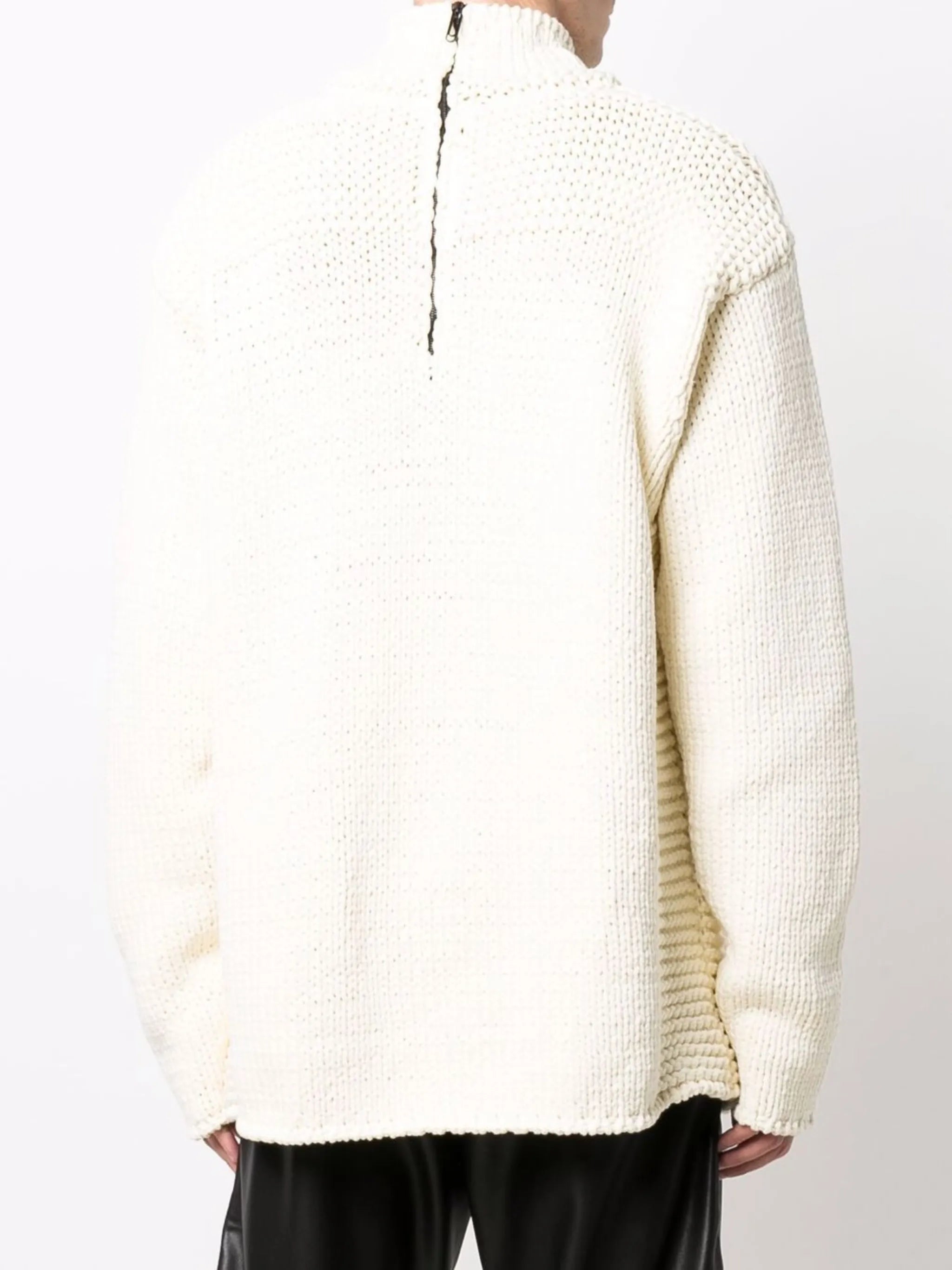 Pullover mit Stehkragen