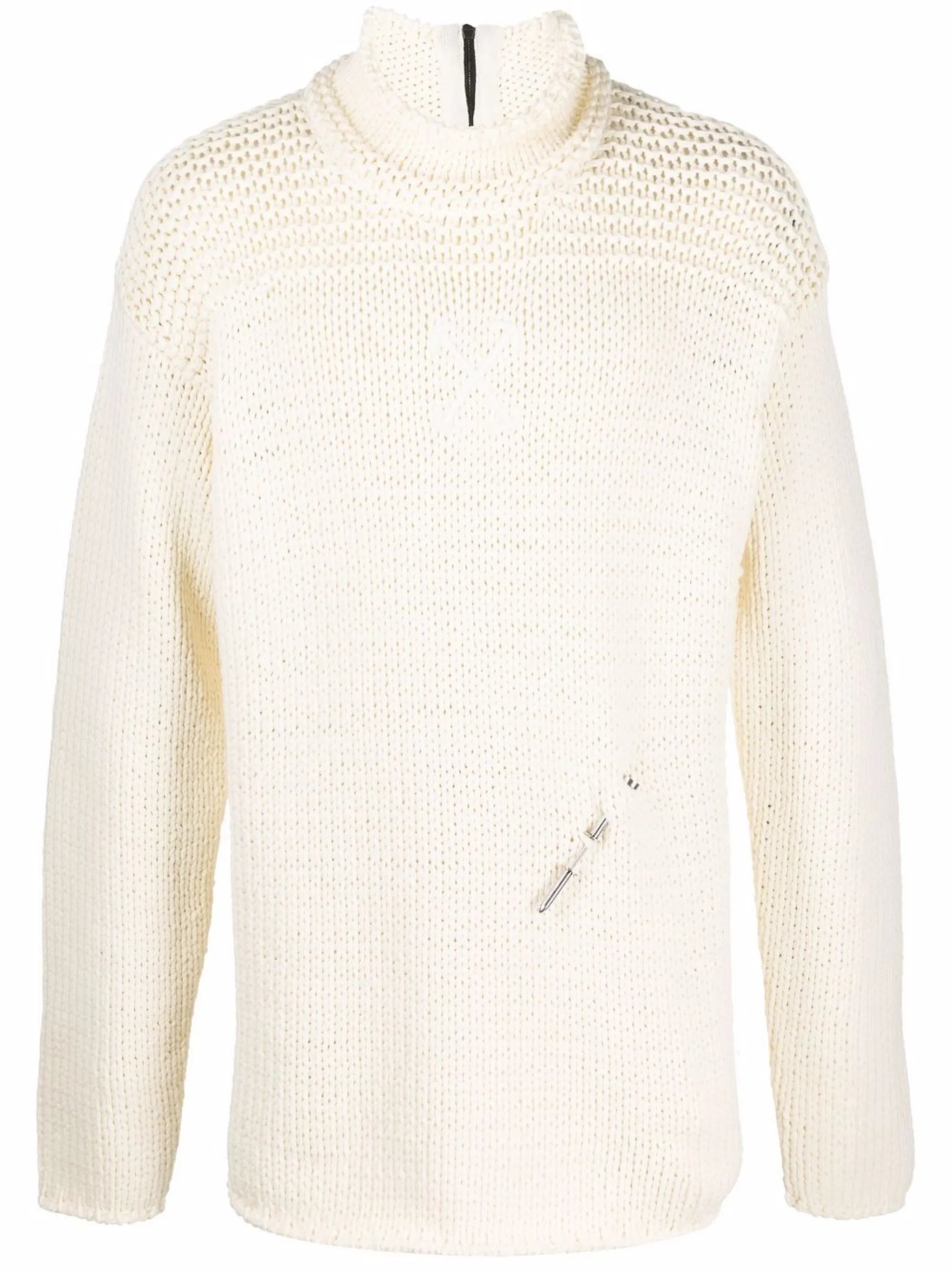 Pullover mit Stehkragen