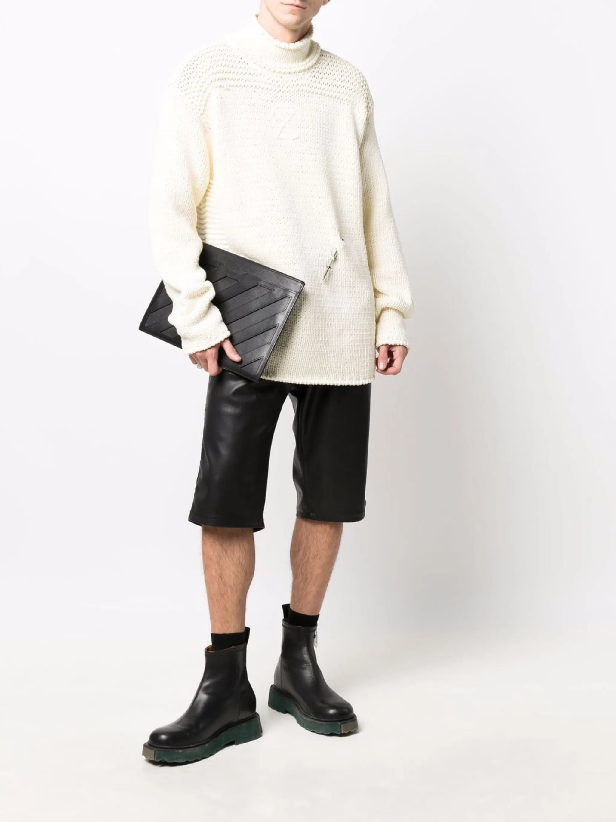 Pullover mit Stehkragen