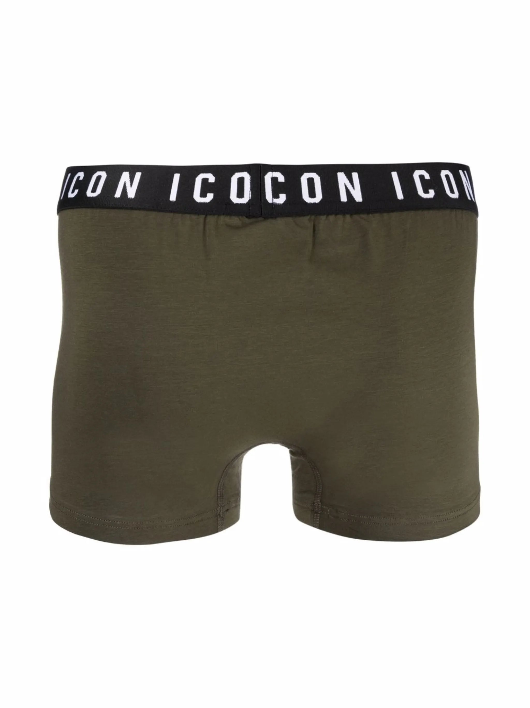 Shorts with logo waistband