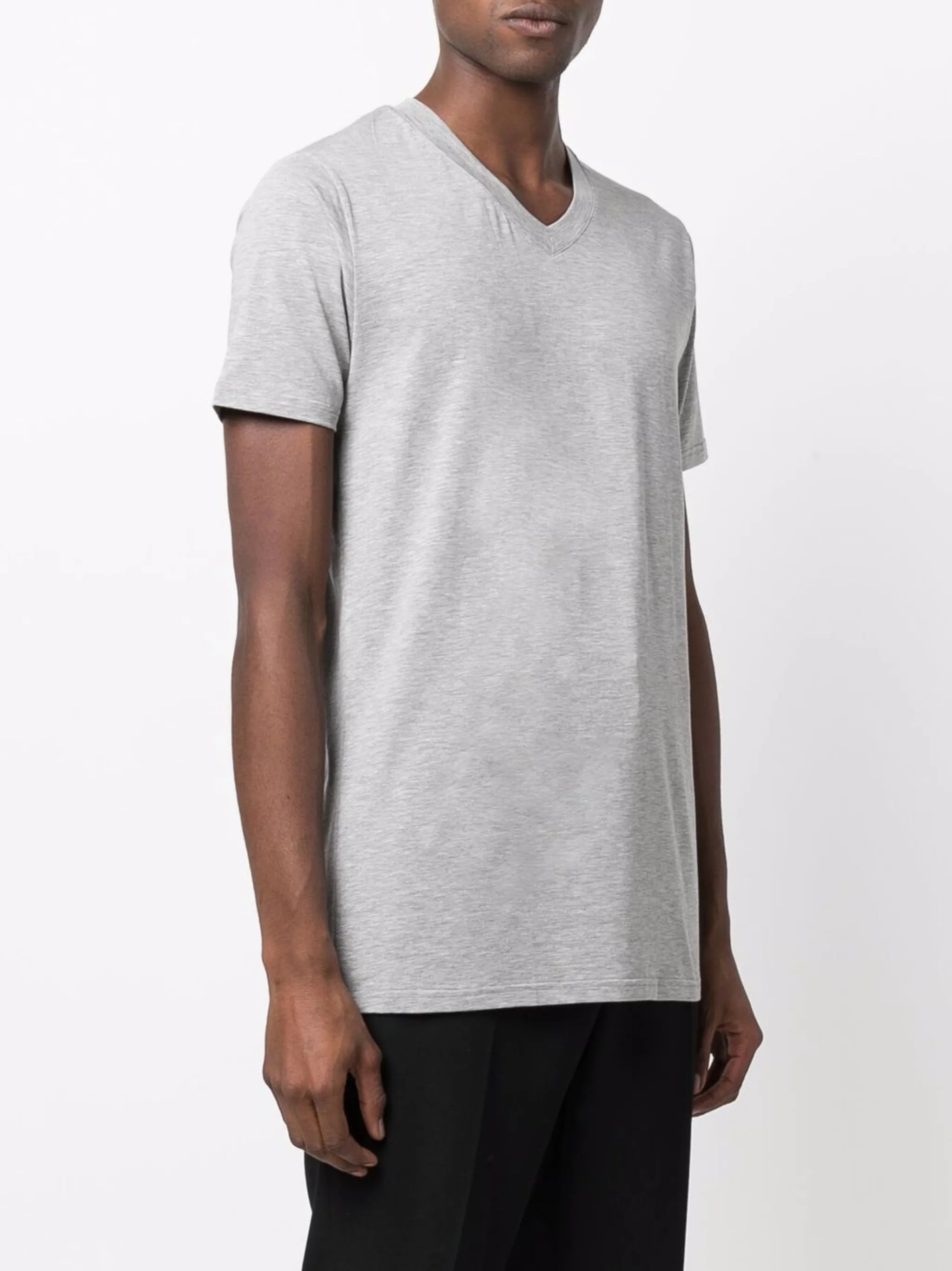 T-Shirt mit V-Ausschnitt