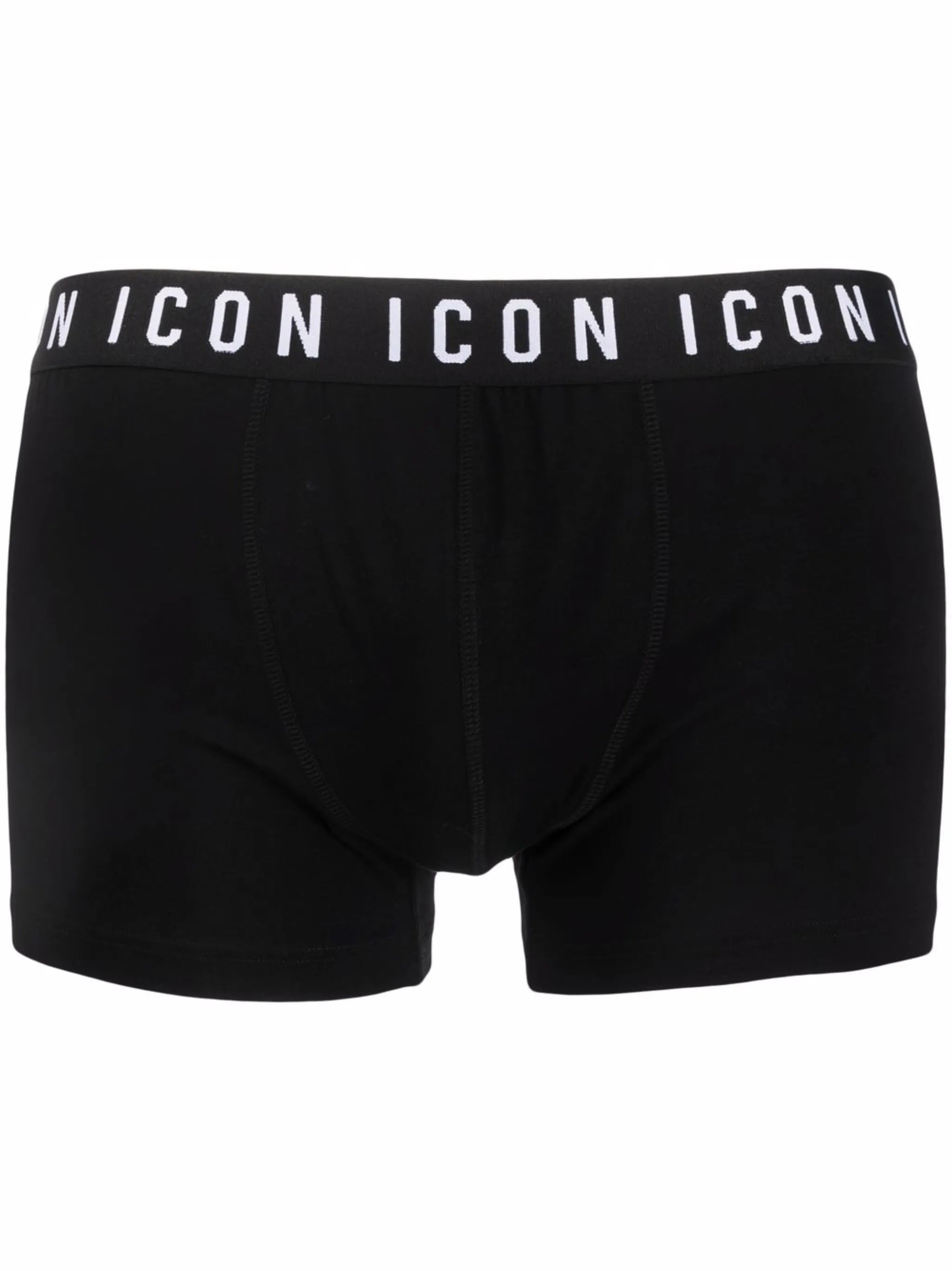 Boxer shorts with logo waistband