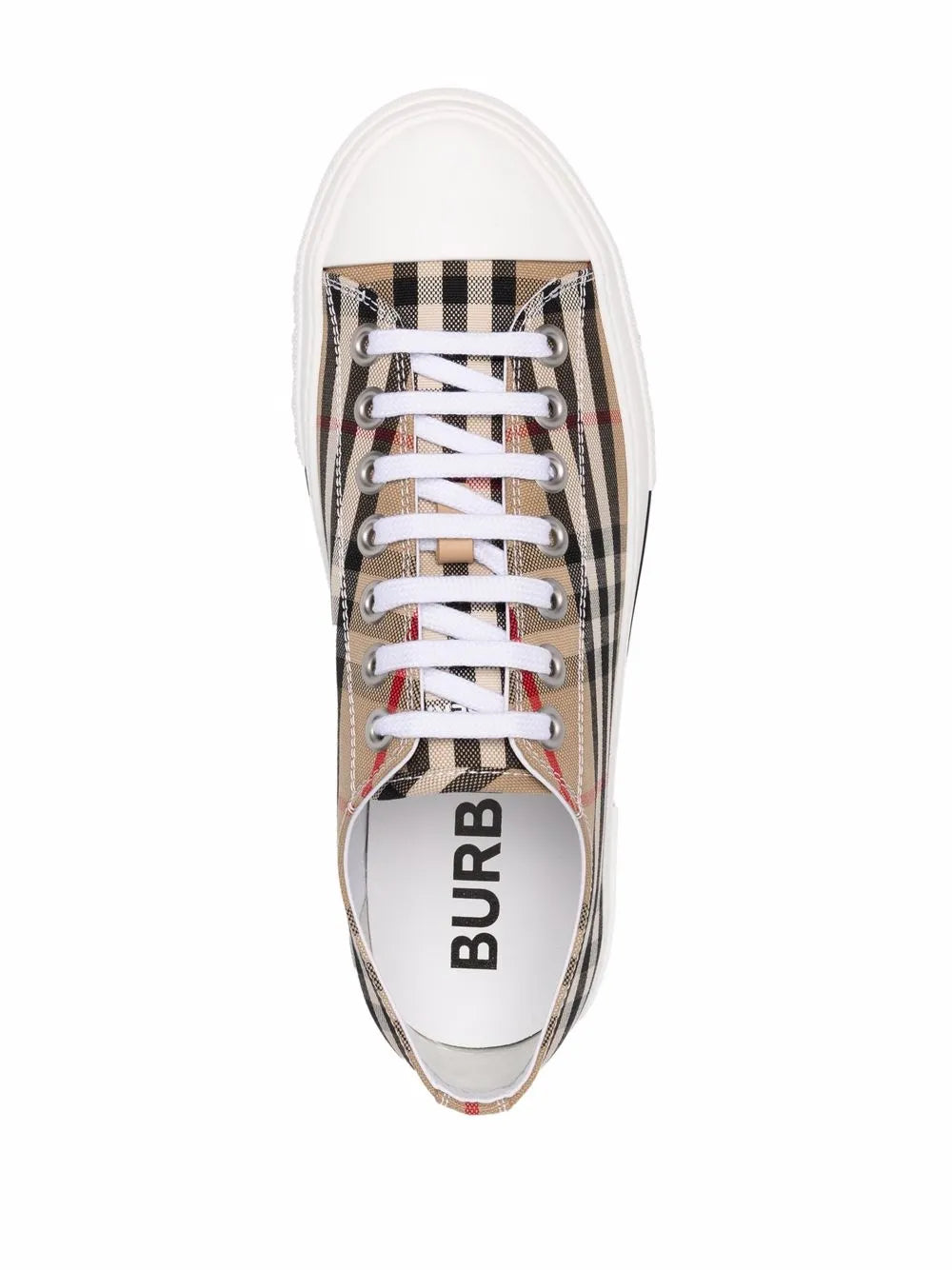 Sneakers mit Vintage-Check