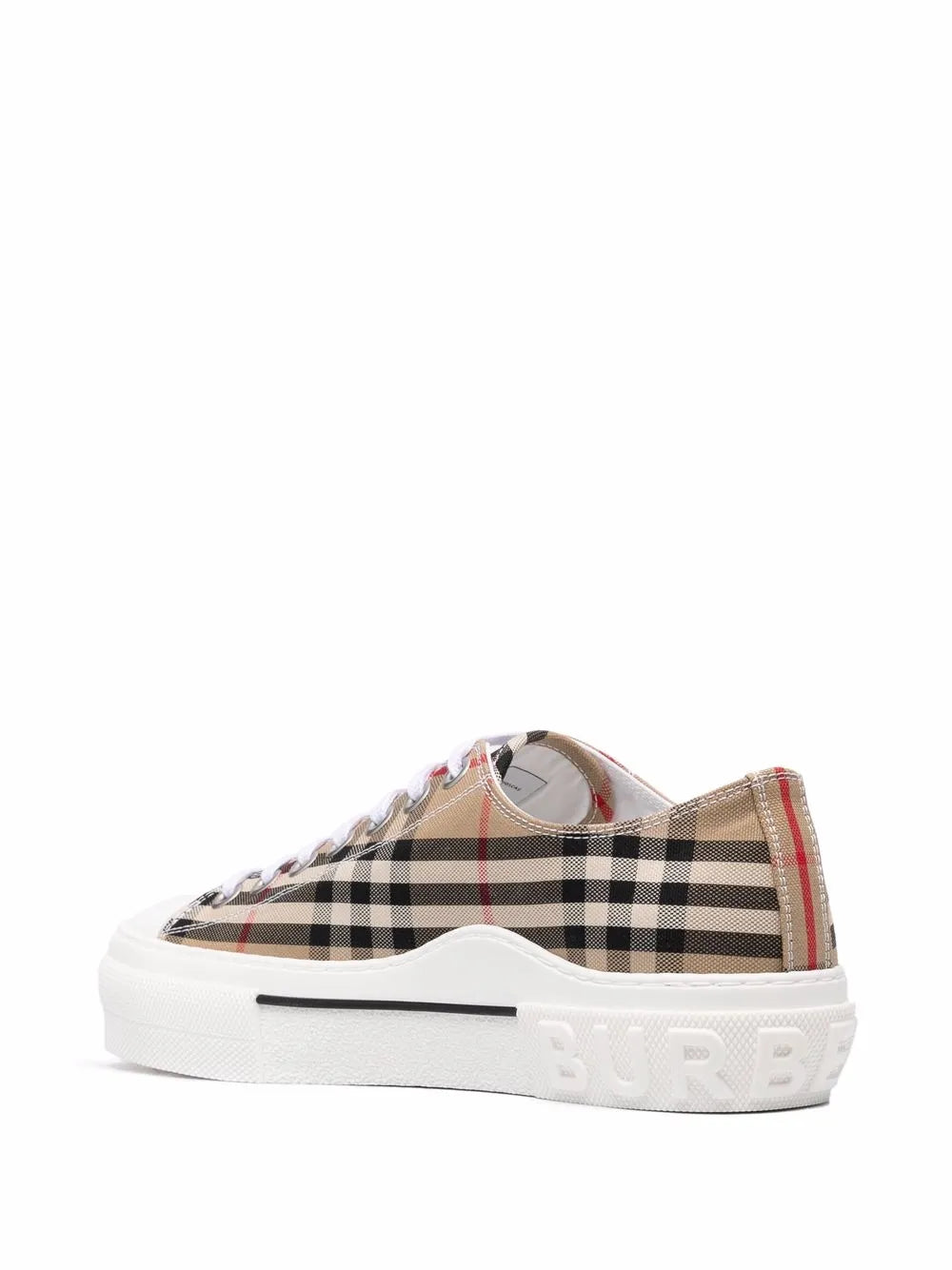 Sneakers mit Vintage-Check