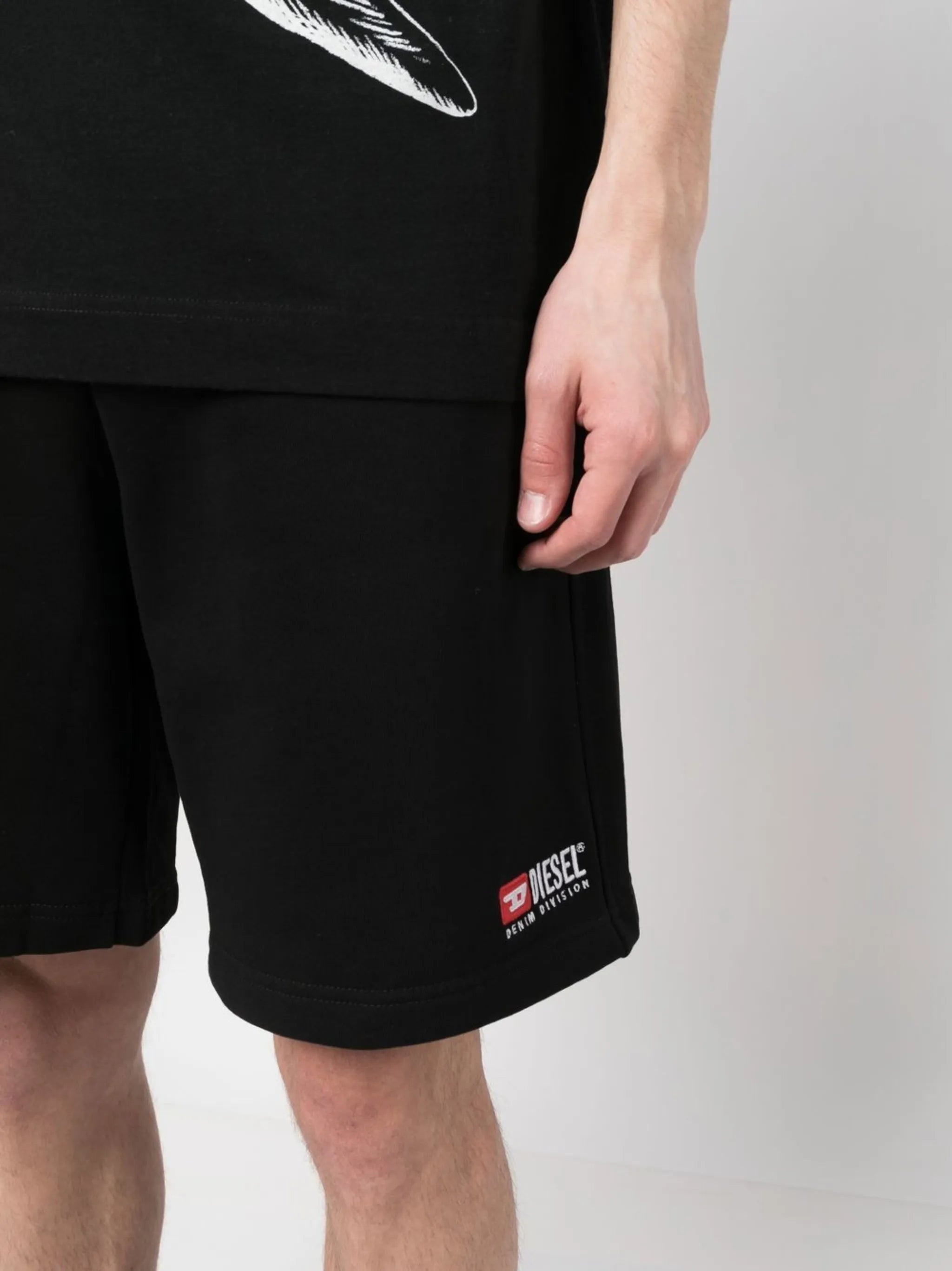 P-Crown-Div Joggingshorts mit Logo-Stickerei