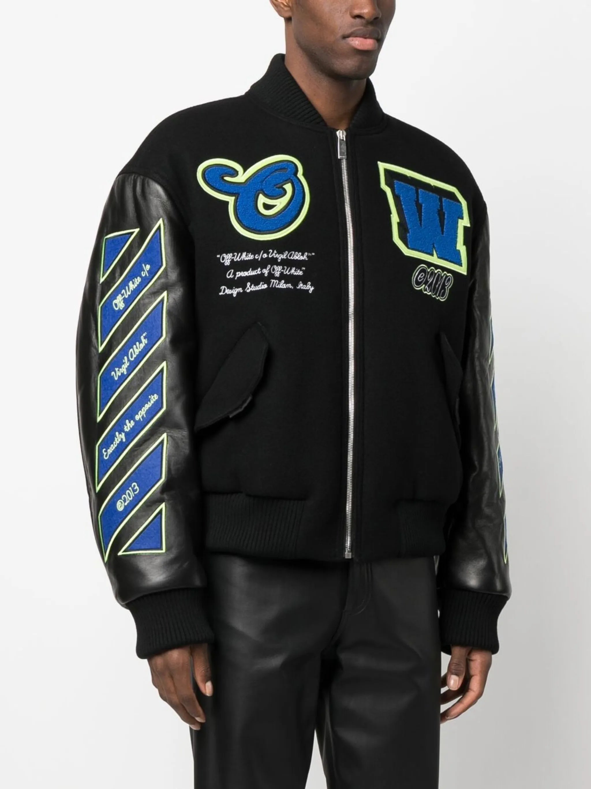 Vars Hammer Bomberjacke aus Leder