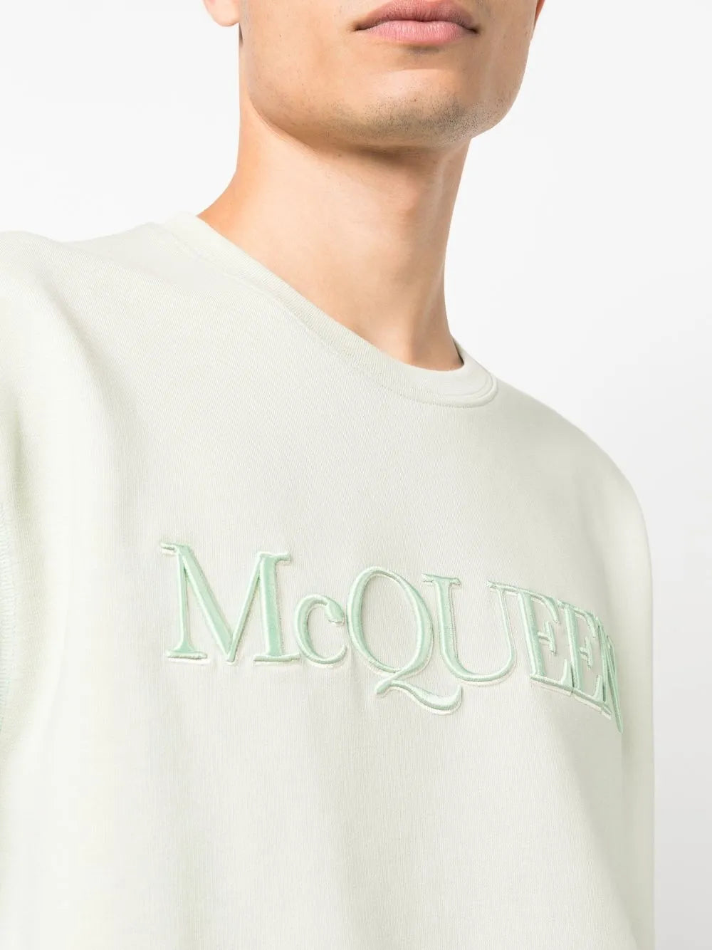 Sweatshirt mit Logo-Stickerei