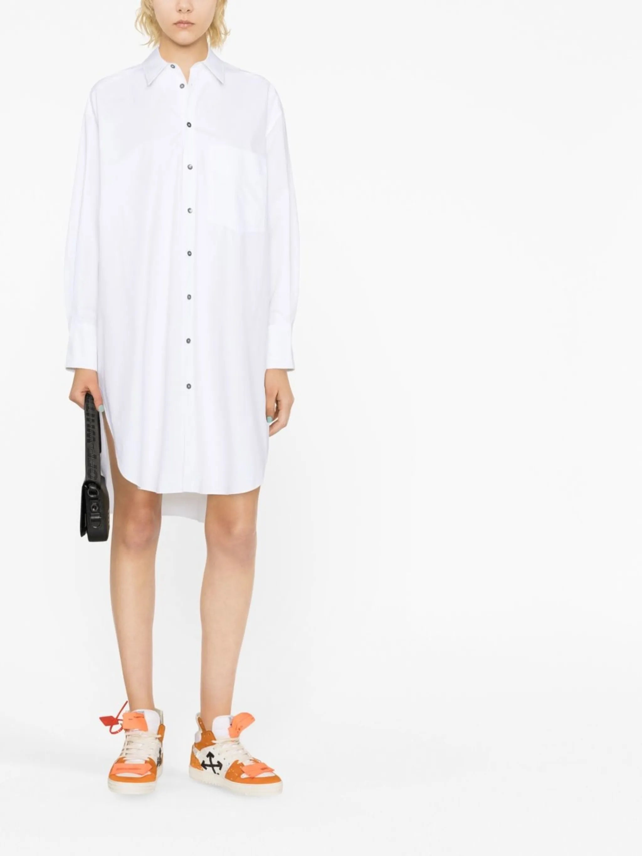 Hemdkleid mit Knöpfen