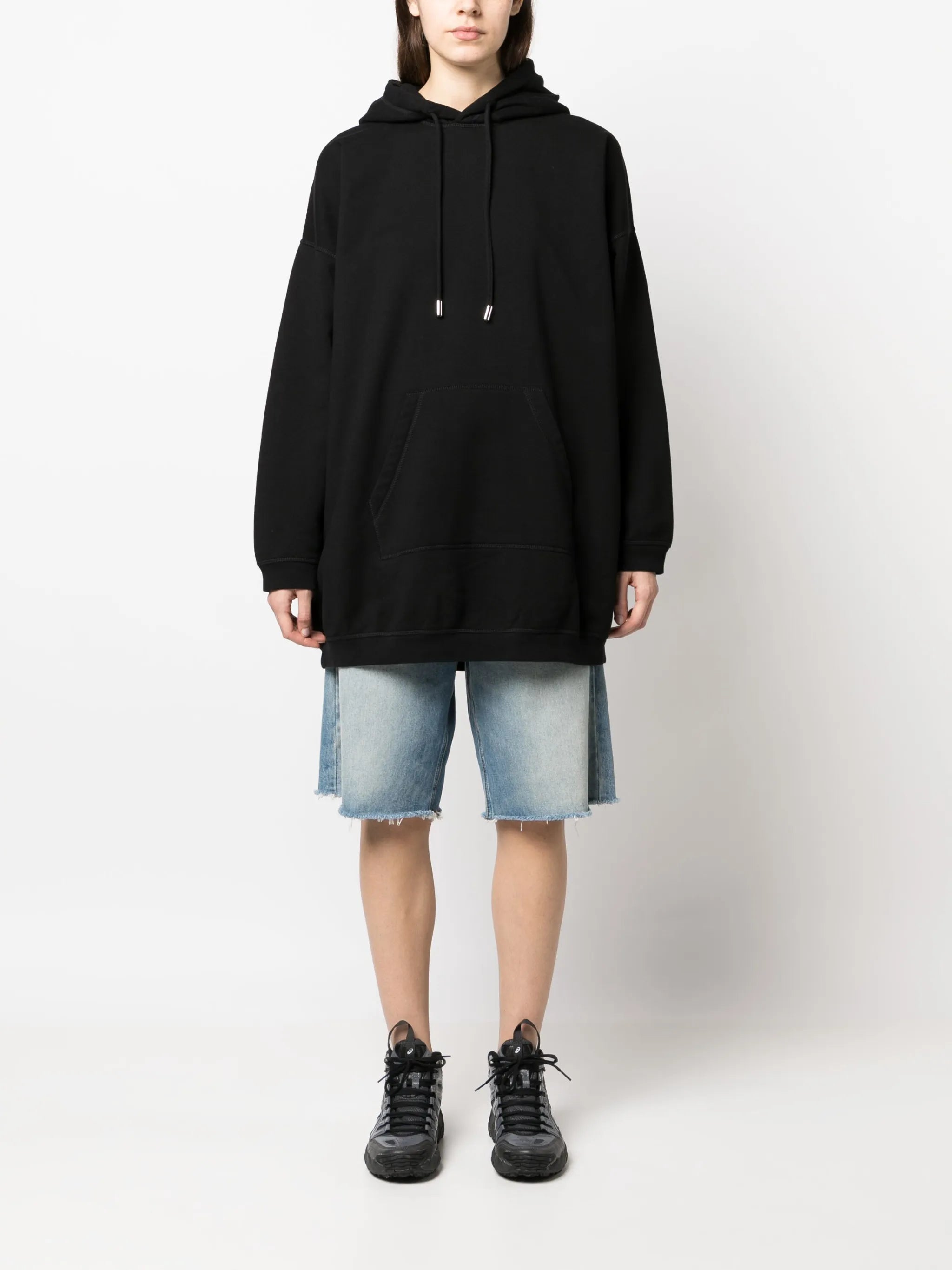 Oversized-Hoodie mit Logo