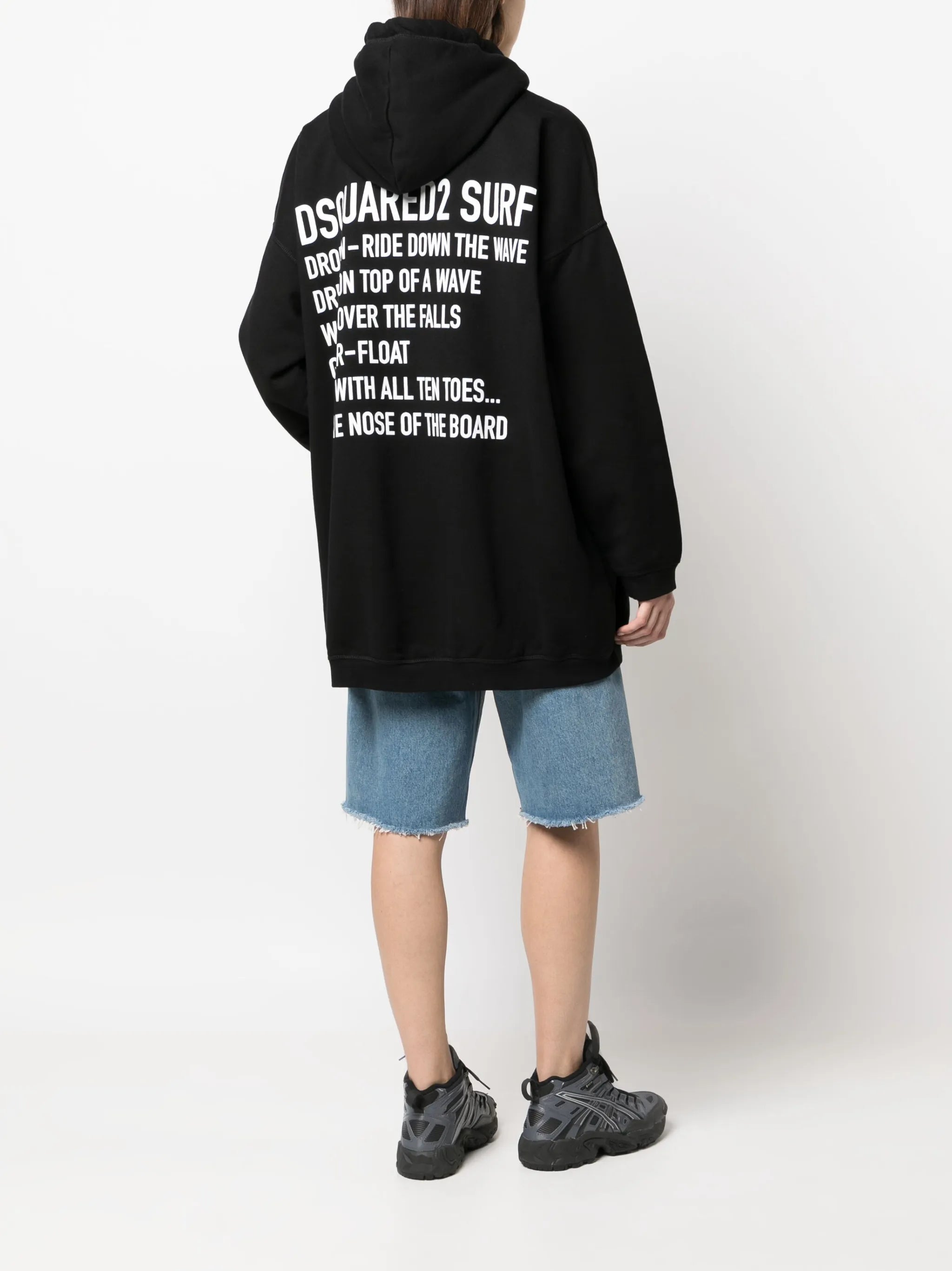Oversized-Hoodie mit Logo