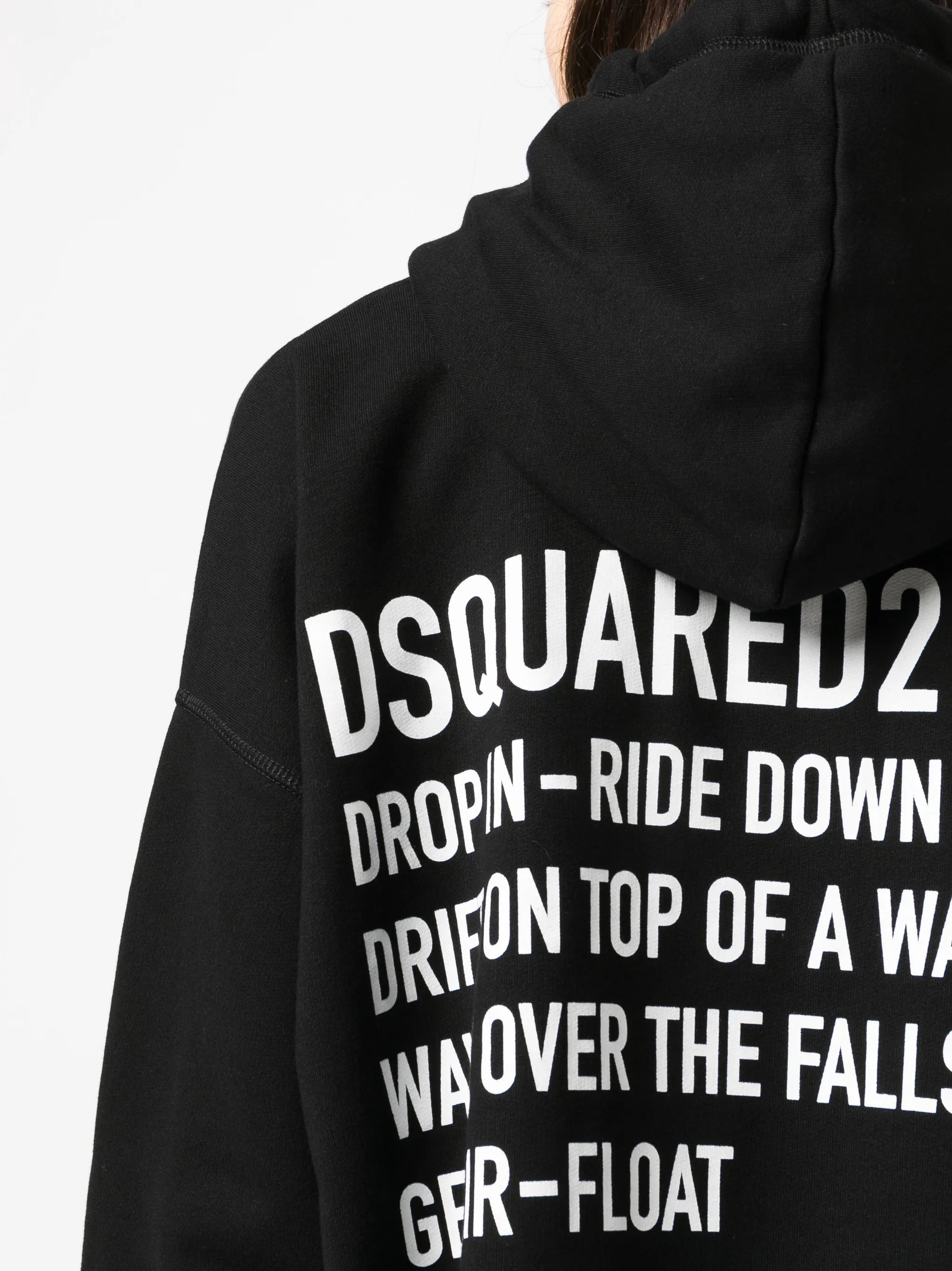 Oversized hoodie with logo