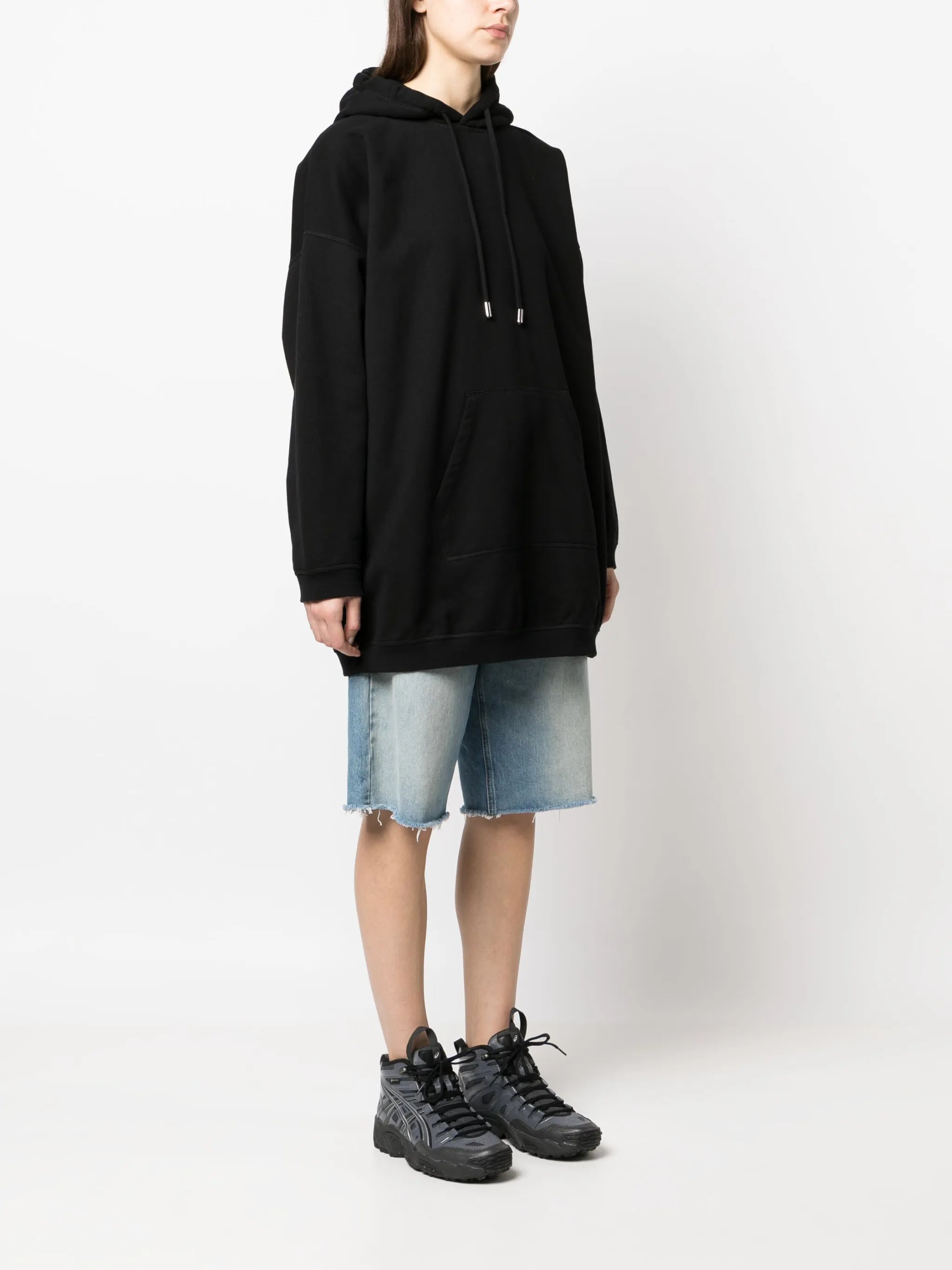 Oversized-Hoodie mit Logo