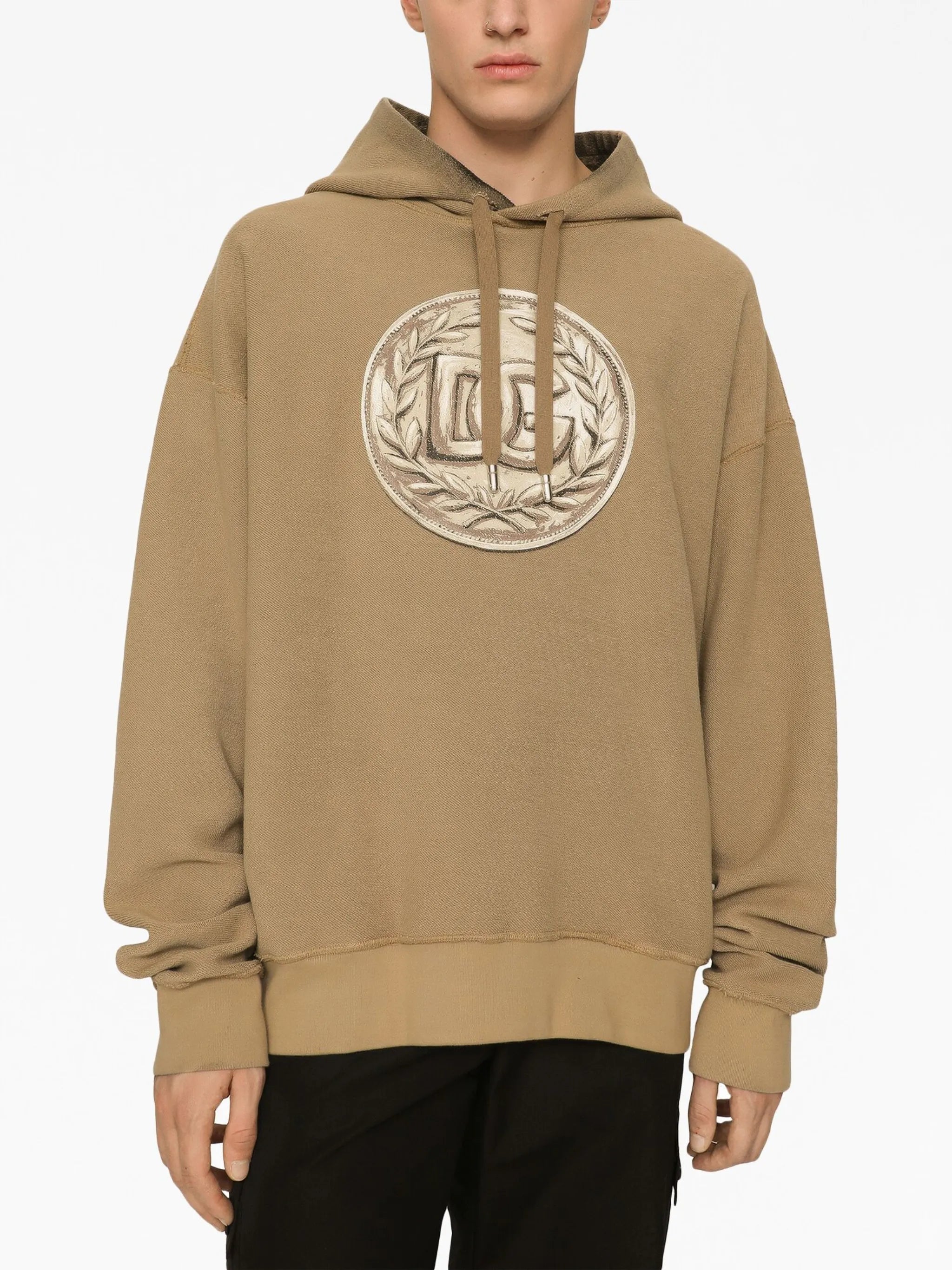 Hoodie mit Logo-Print