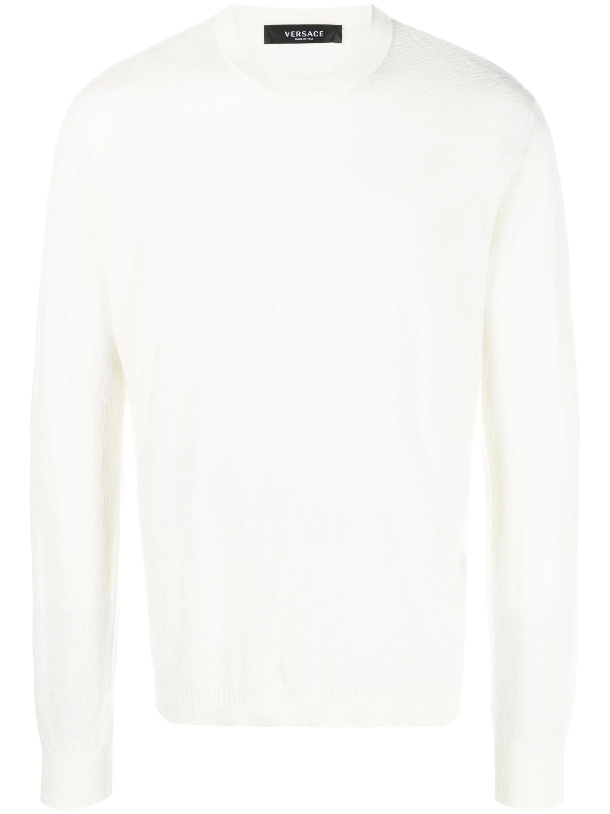 Pullover mit La Greca-Muster