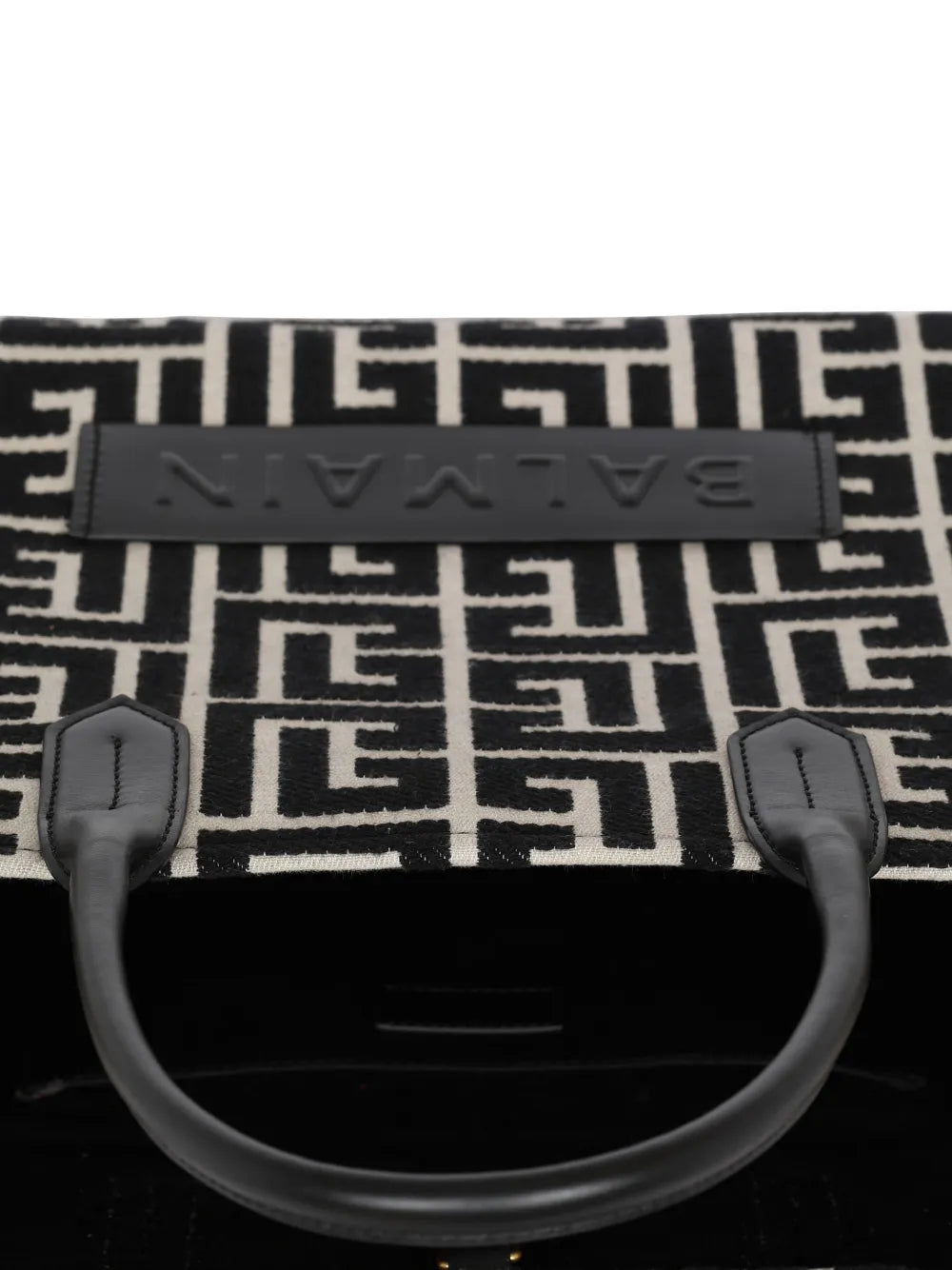 Schultertasche mit Jacquardmuster