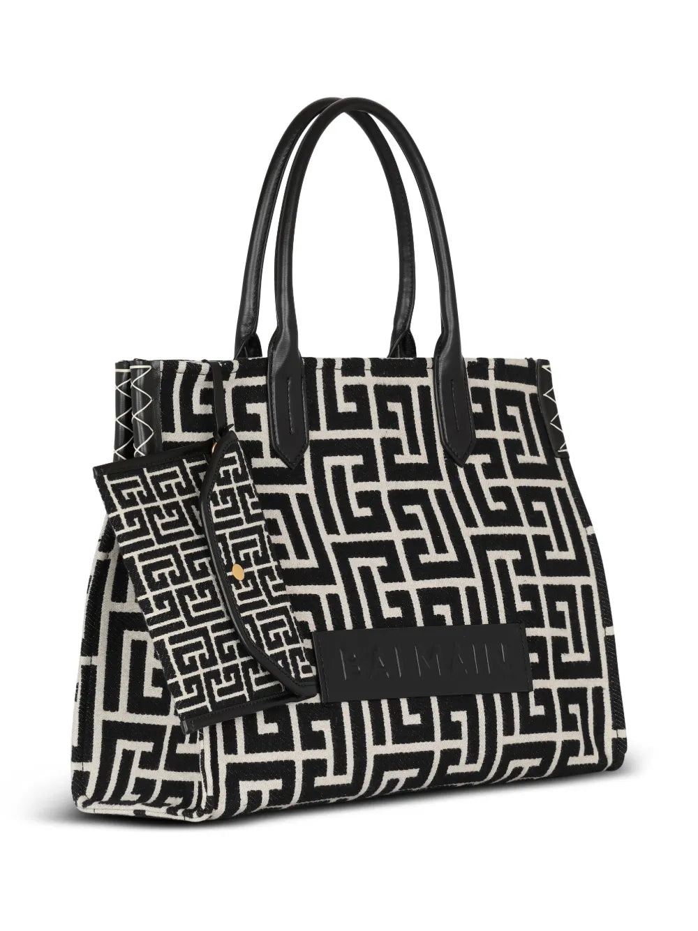 Schultertasche mit Jacquardmuster