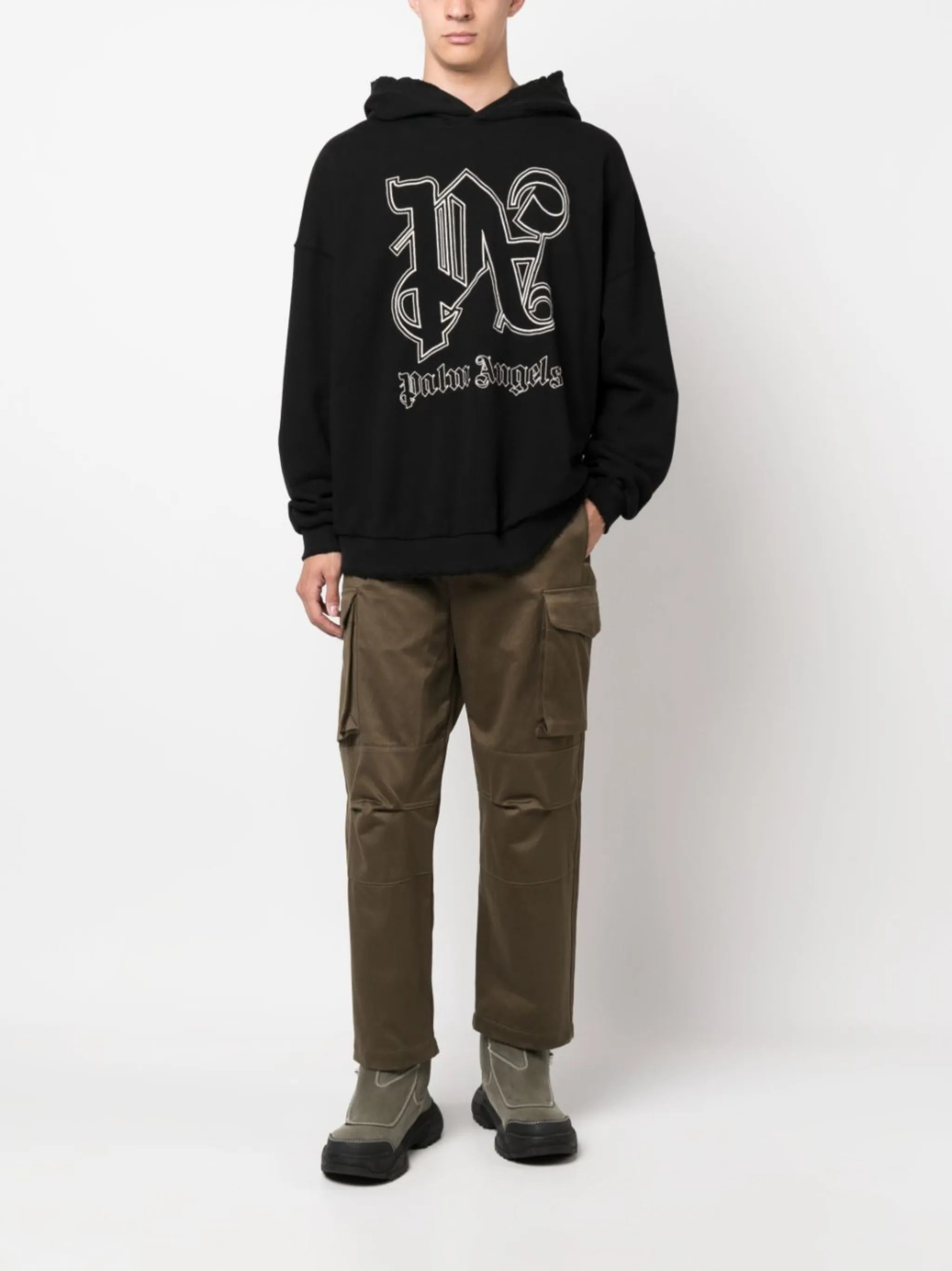 Hoodie mit Logo-Print