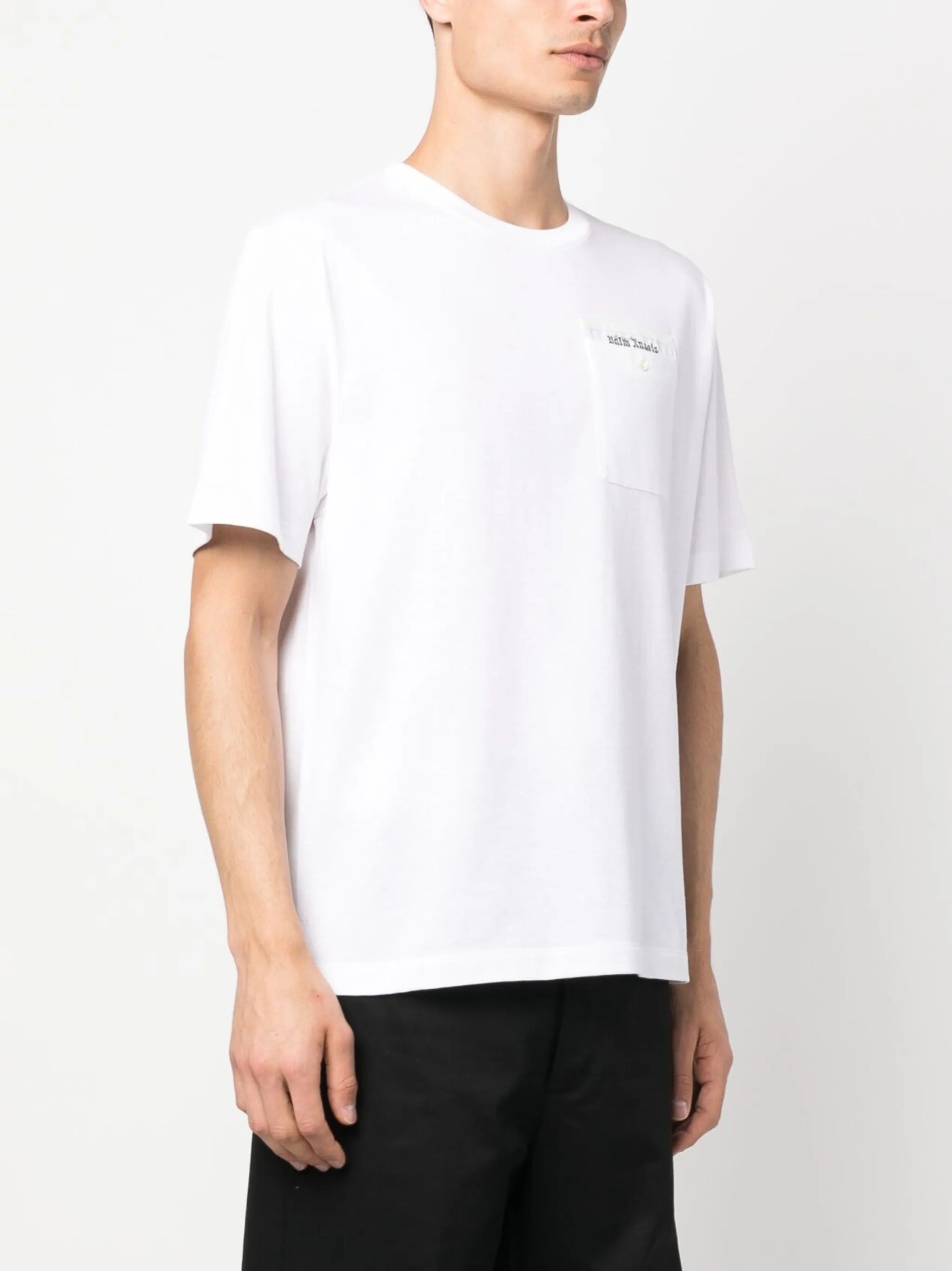 T-Shirt mit Logo-Streifen