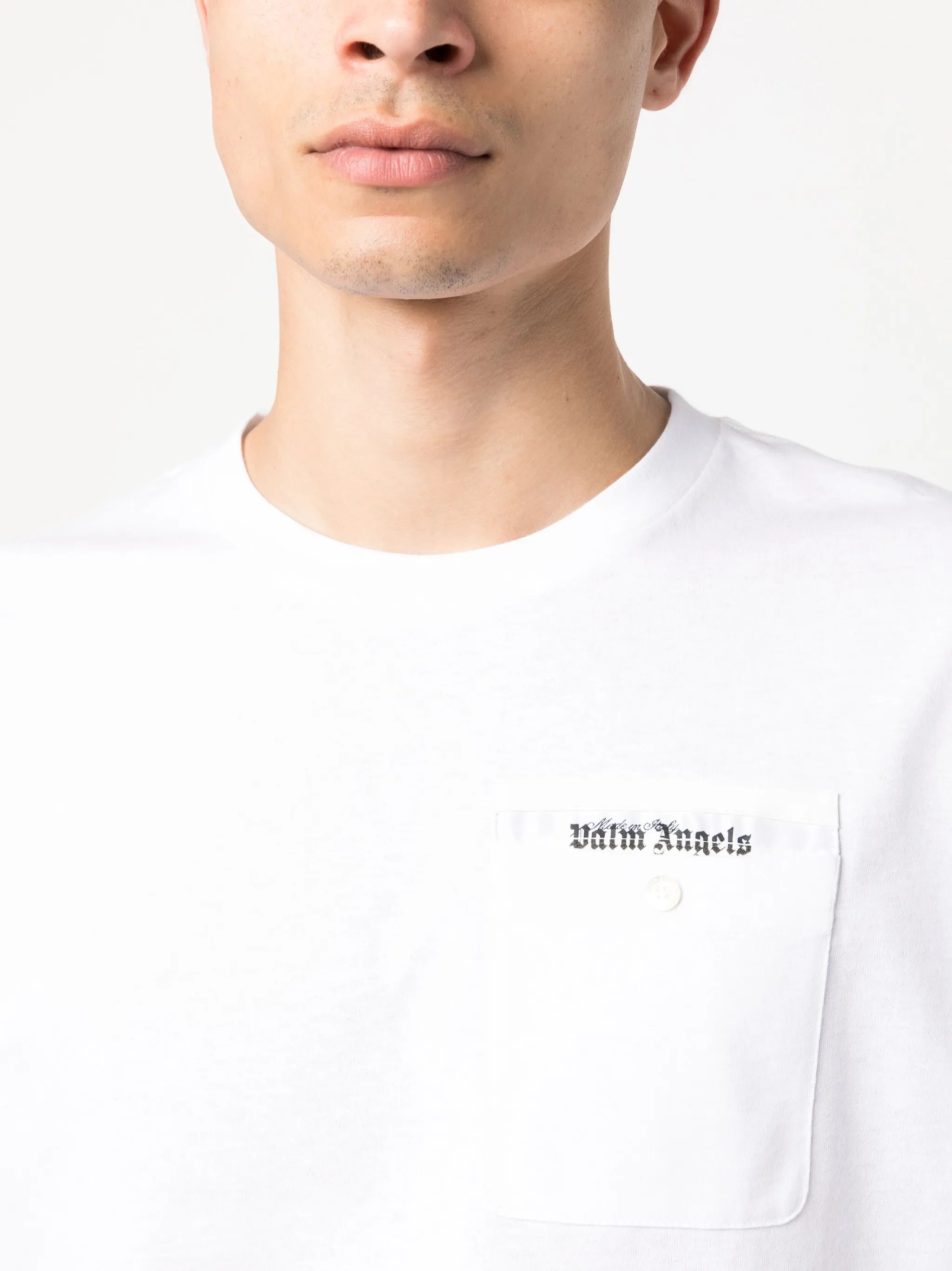 T-Shirt mit Logo-Streifen