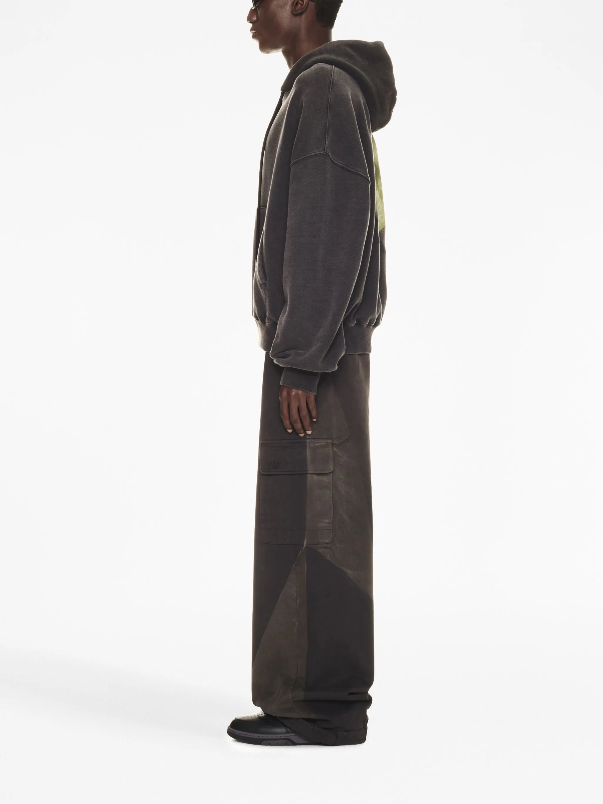 Hoodie mit Super Moon-Print