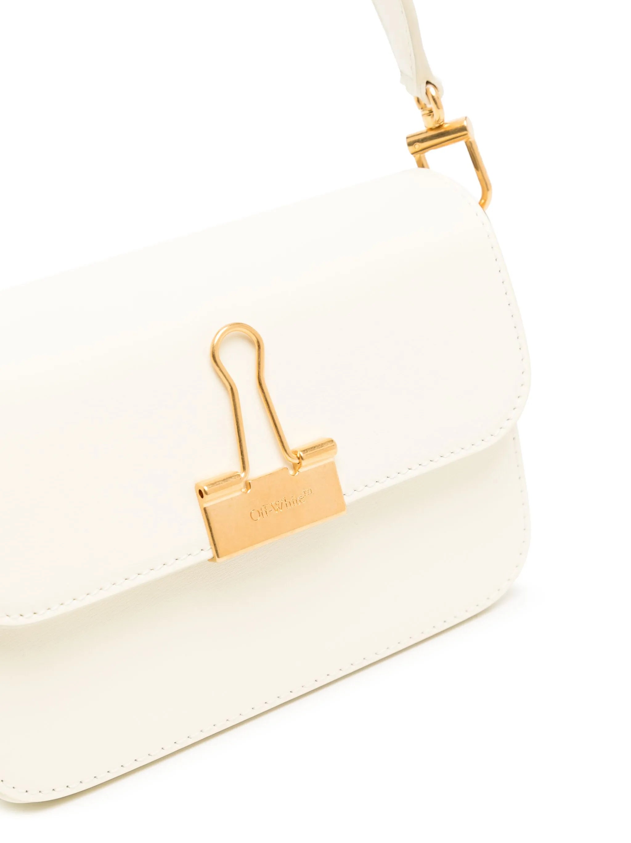 Schultertasche mit Logo-Schild