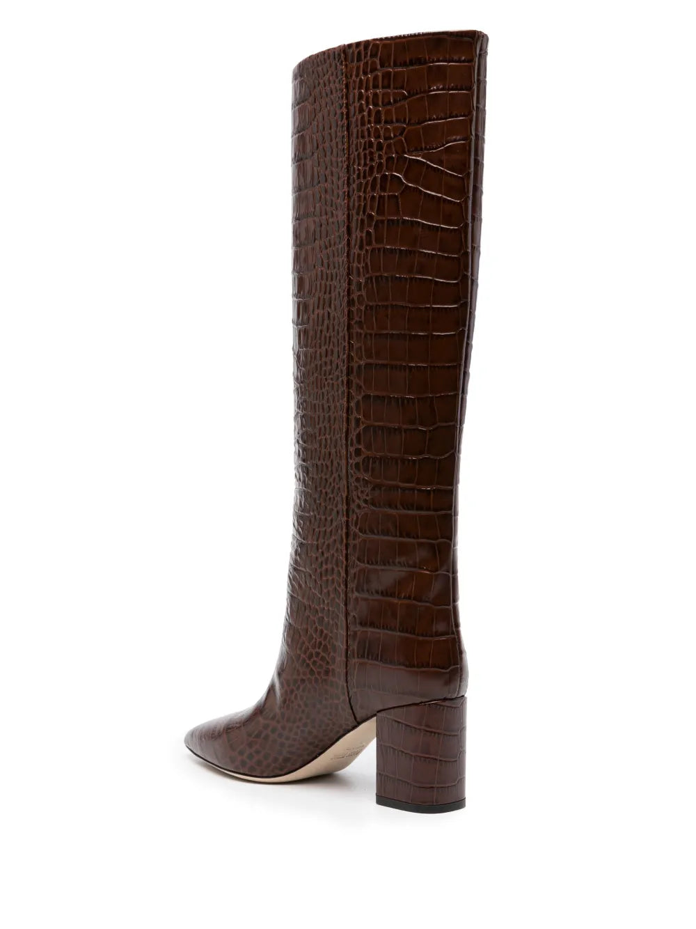 Anja boots with crocodile effect 70mm