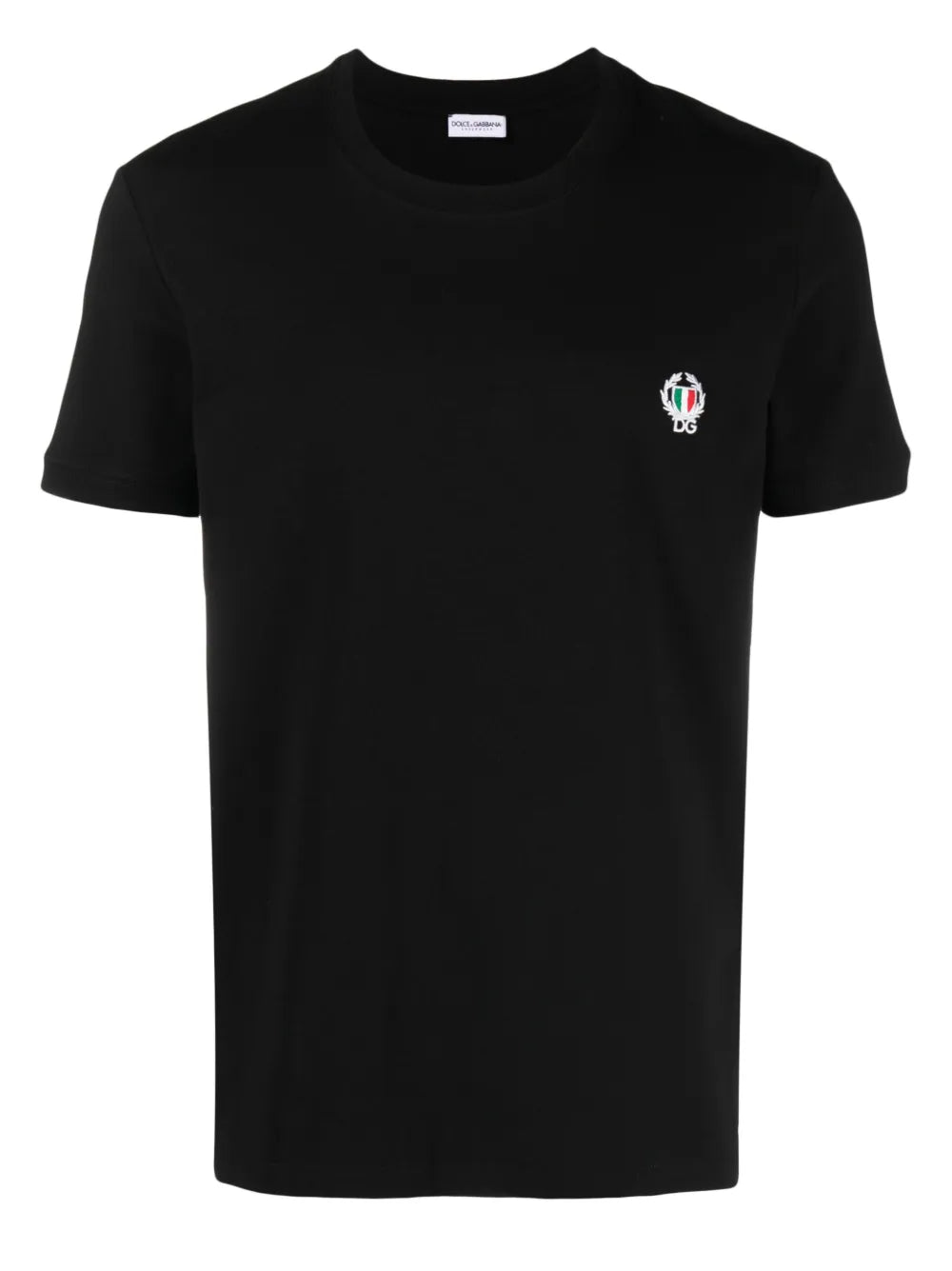 T-Shirt mit Logo-Stickerei