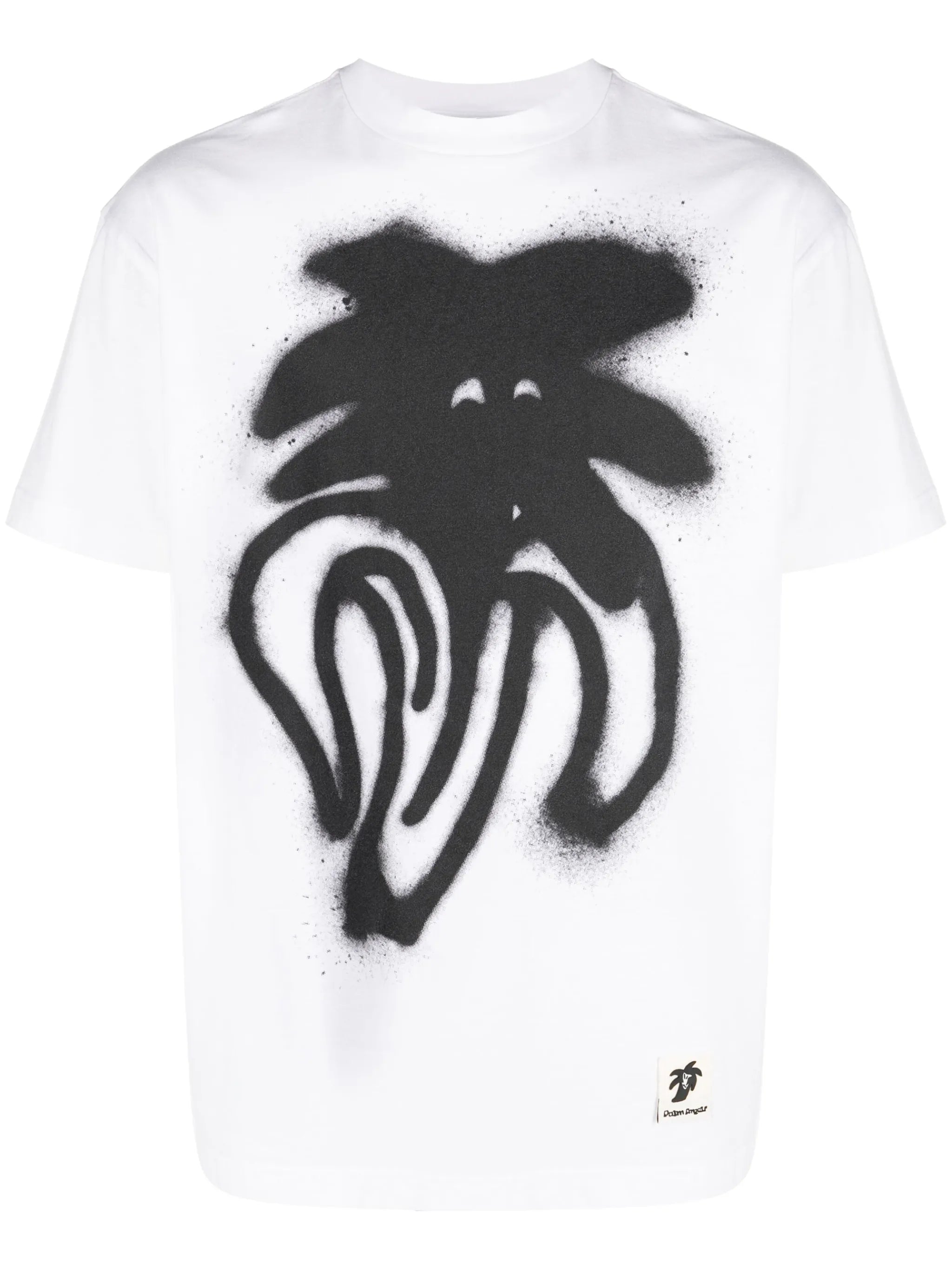 T-Shirt mit Graffiti-Print