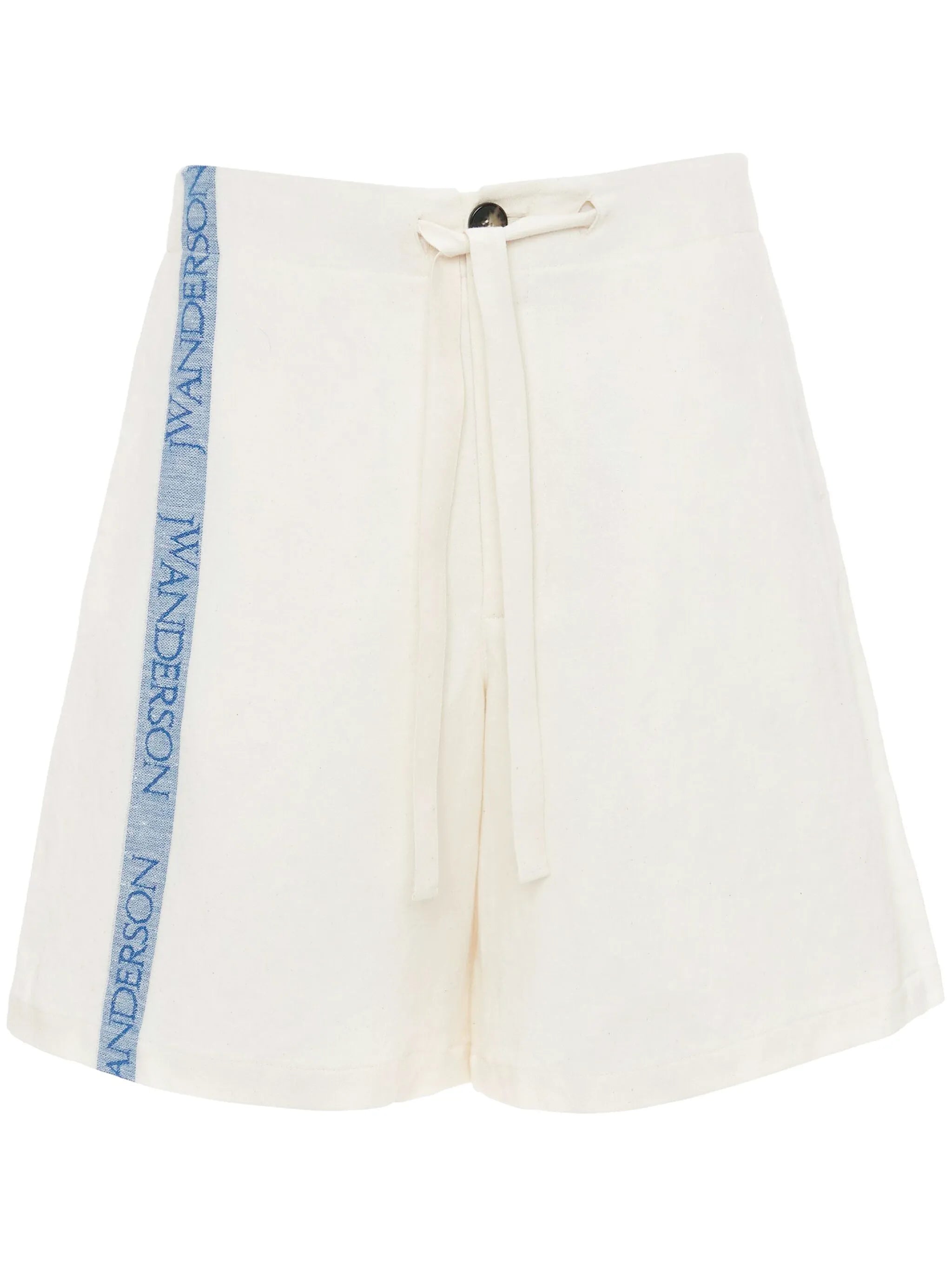 Weite Shorts mit Intarsien-Logo