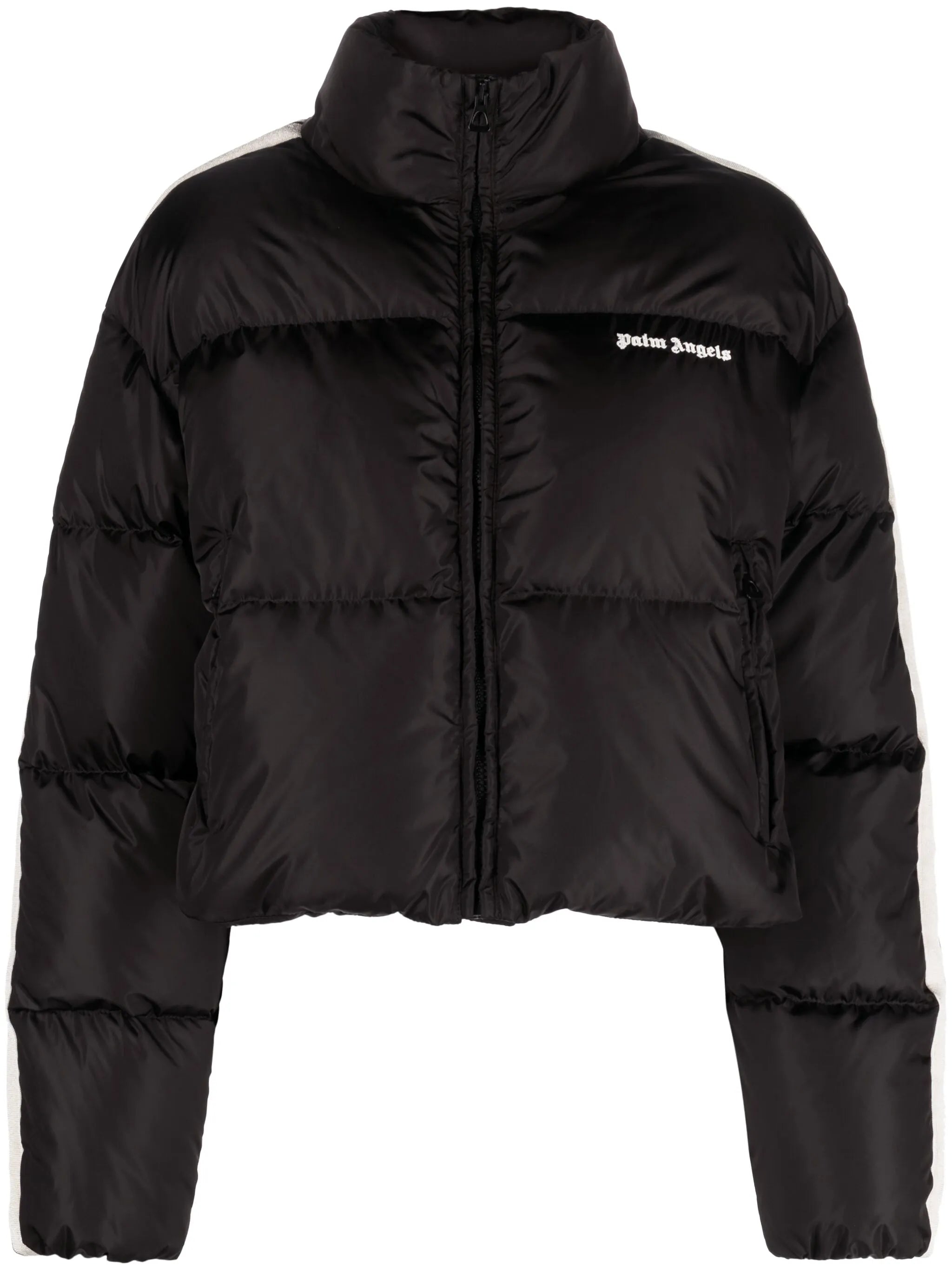 Jacke mit Logo-Stickerei