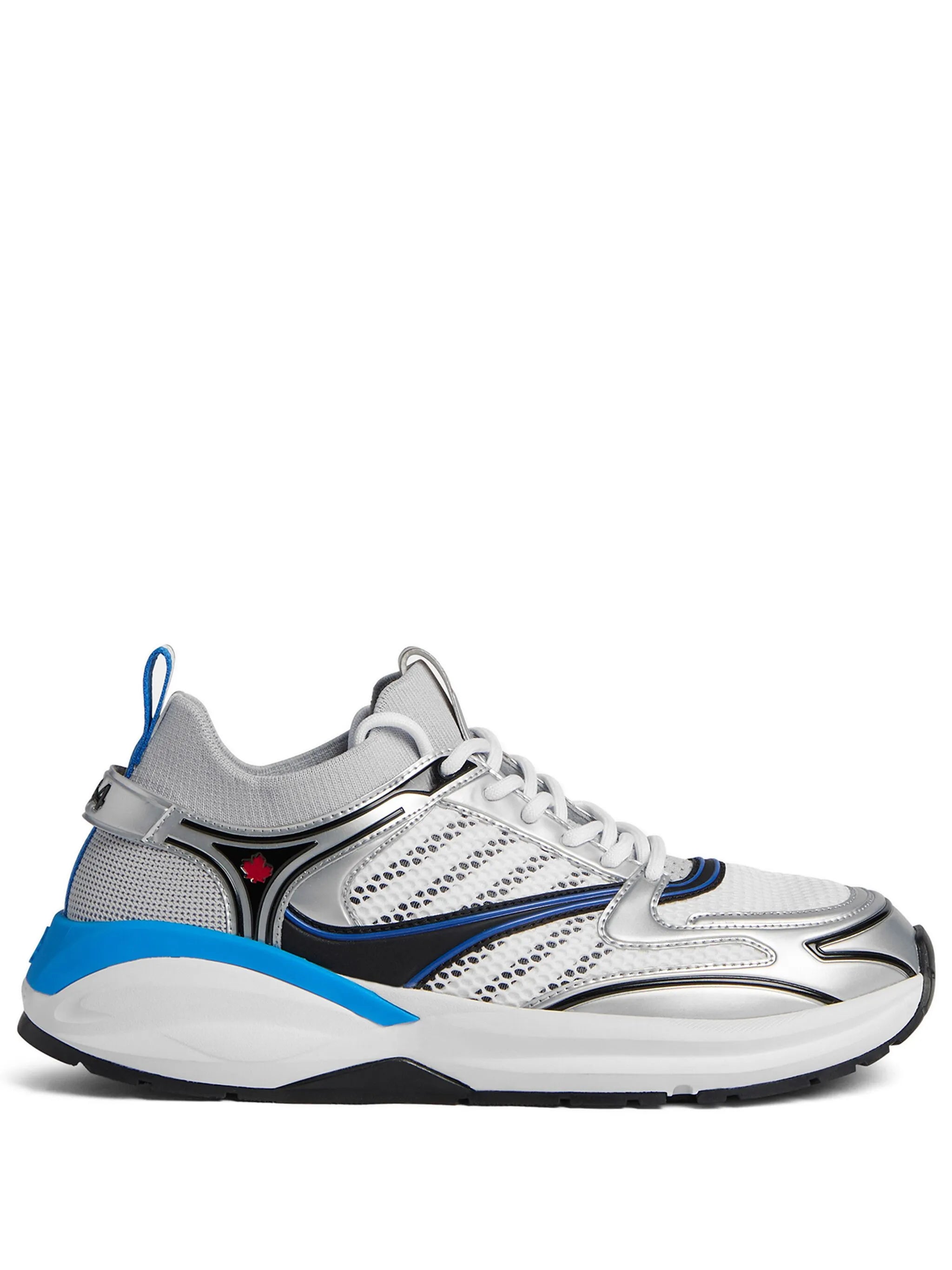 Bubble Sneakers mit Kontrasteinsätzen