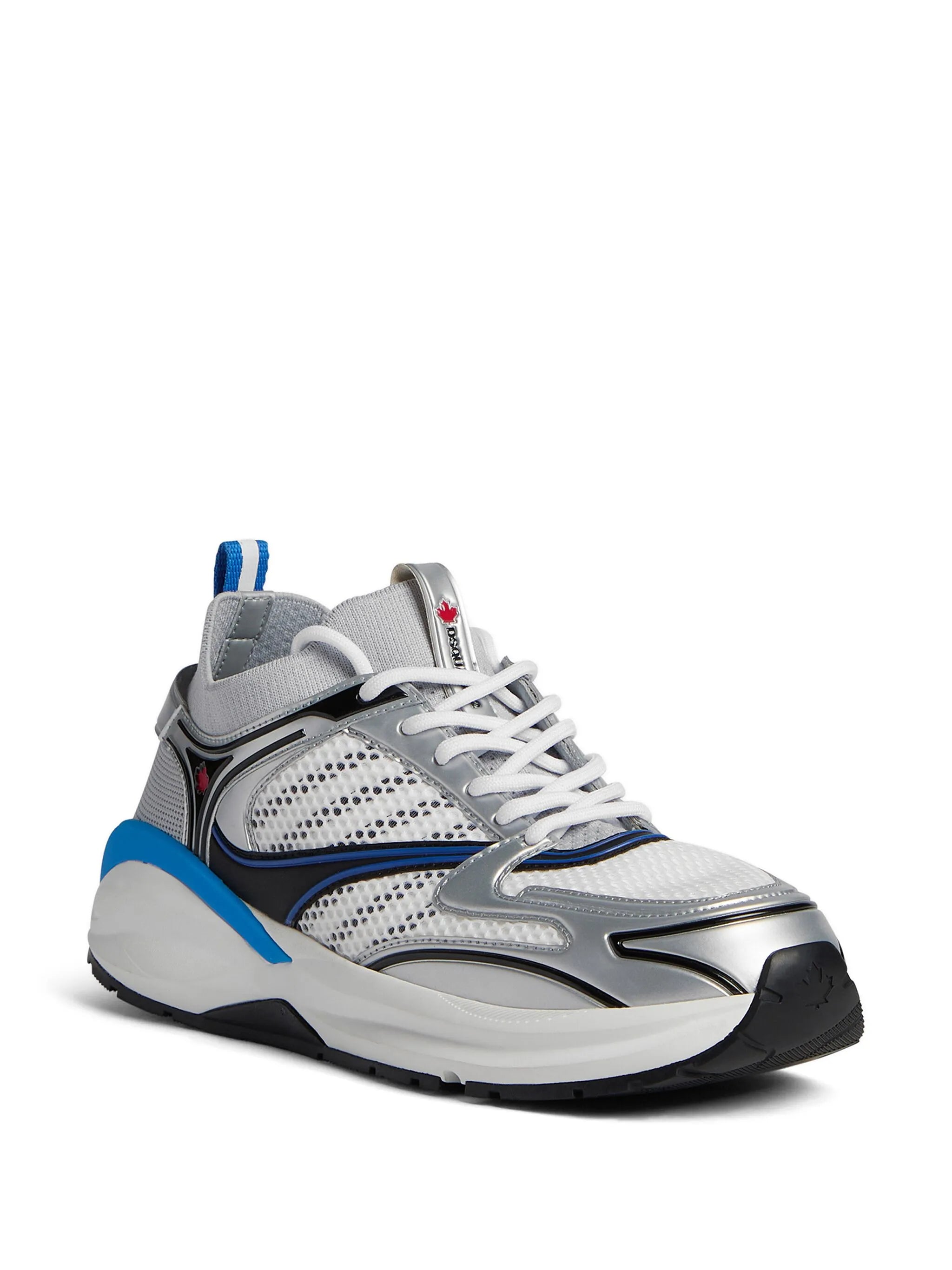 Bubble Sneakers mit Kontrasteinsätzen