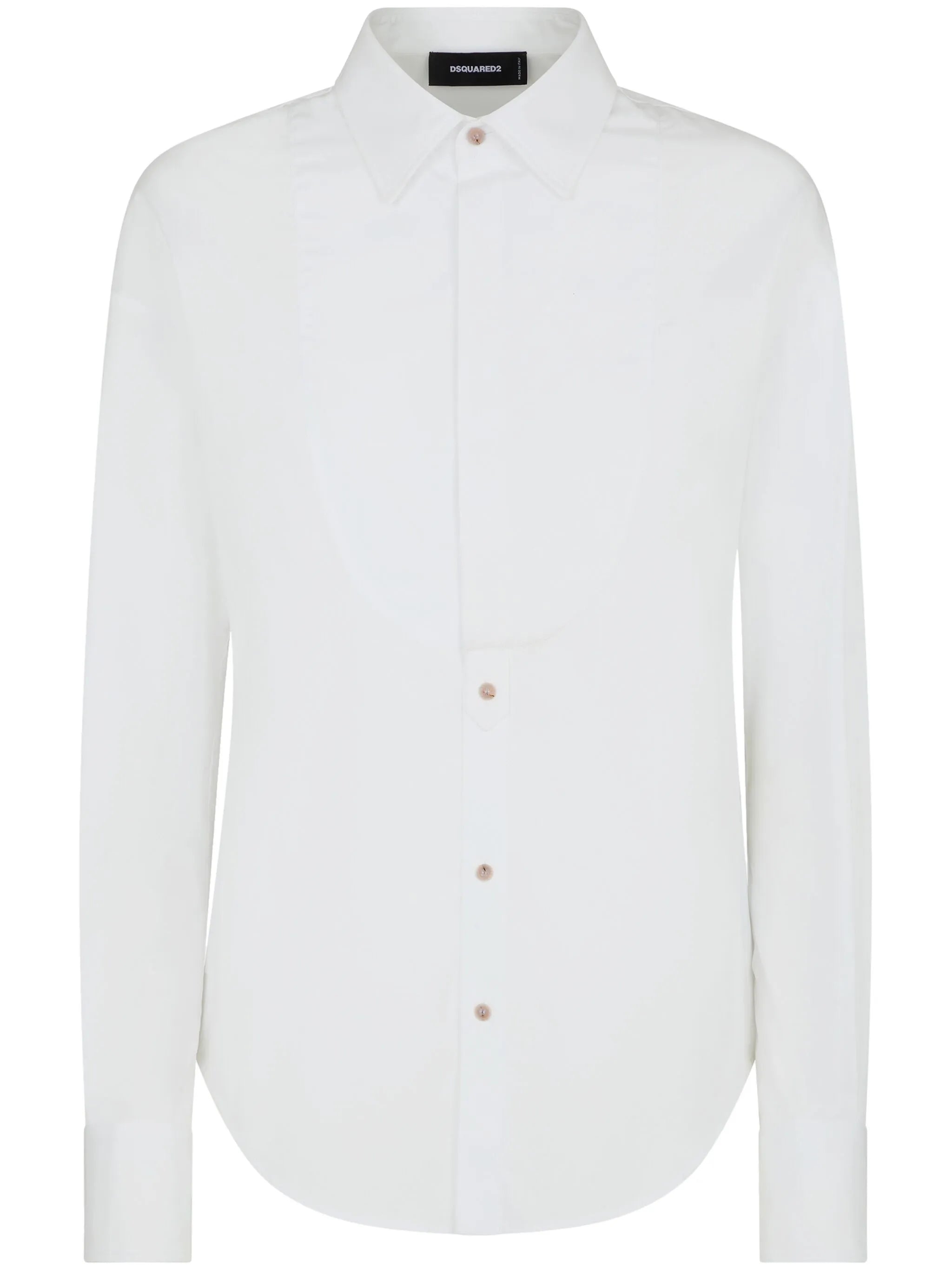 Shirt with classic collar