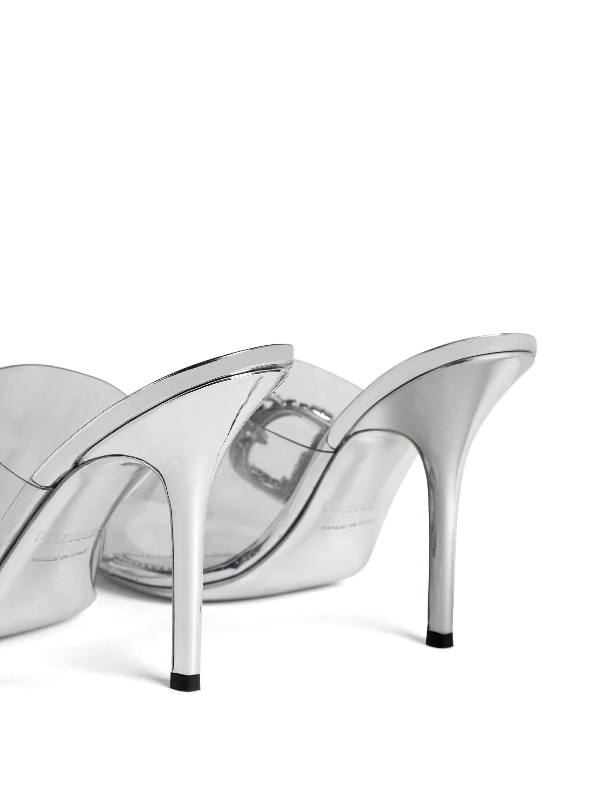 Pantoletten mit Kristallen