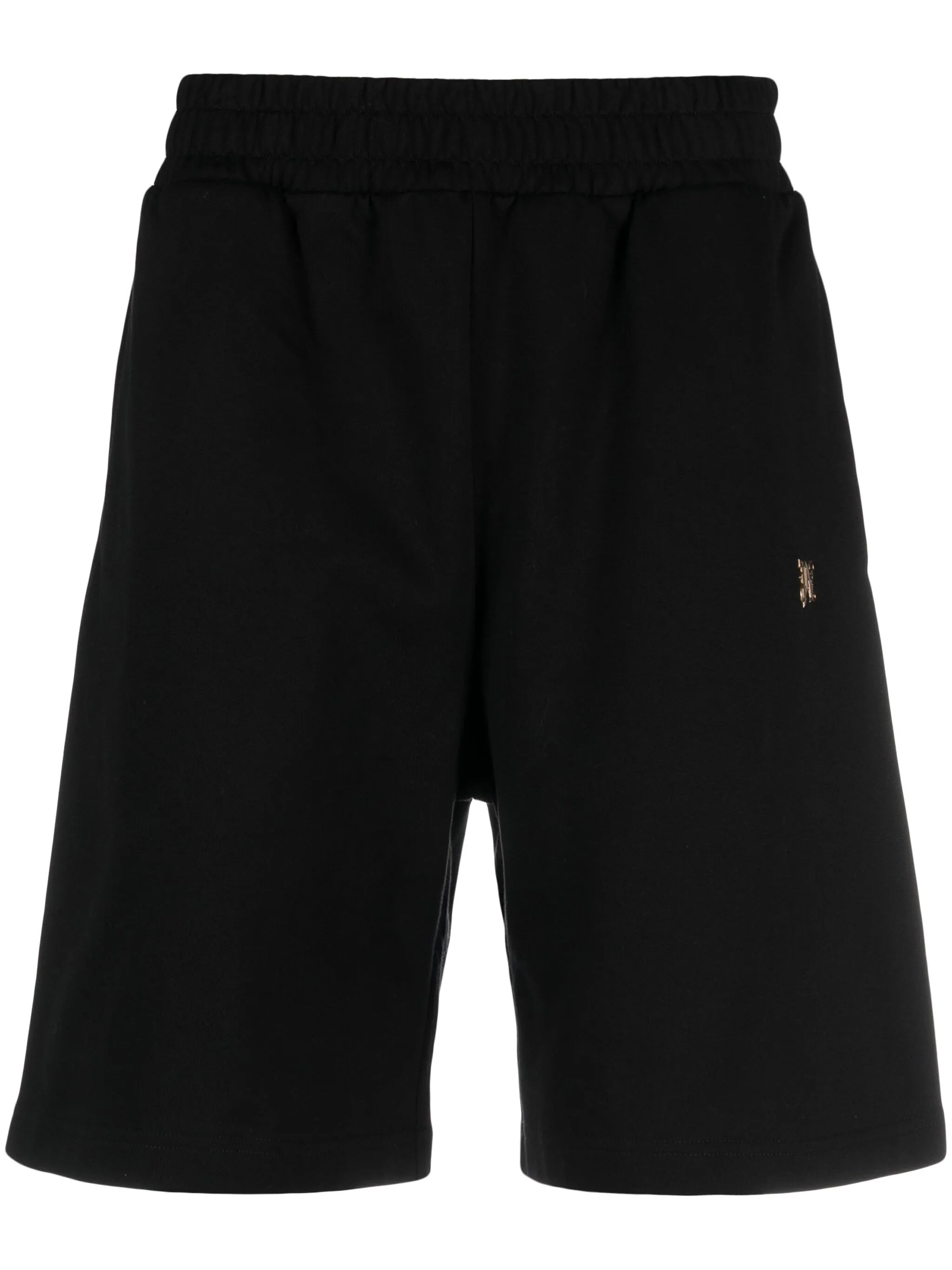 Joggingshorts mit Monogramm-Schild