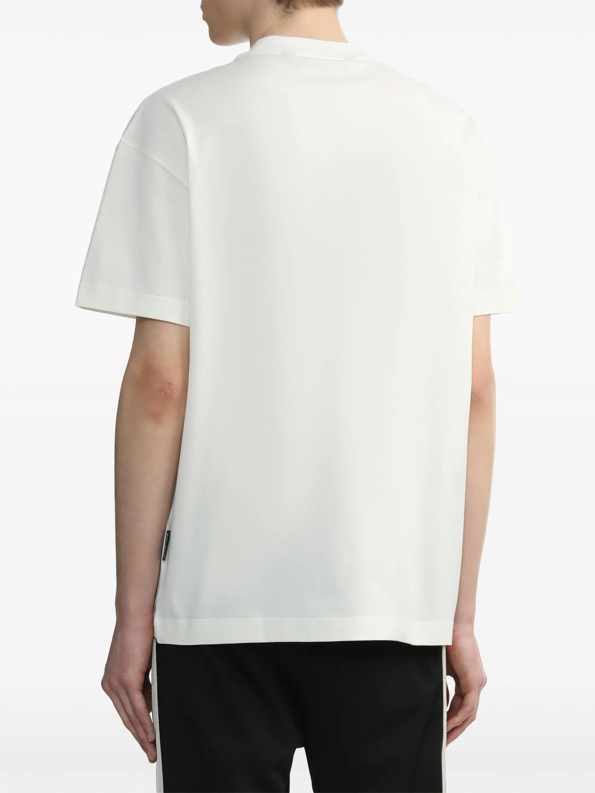 T-Shirt mit Nieten-Logo