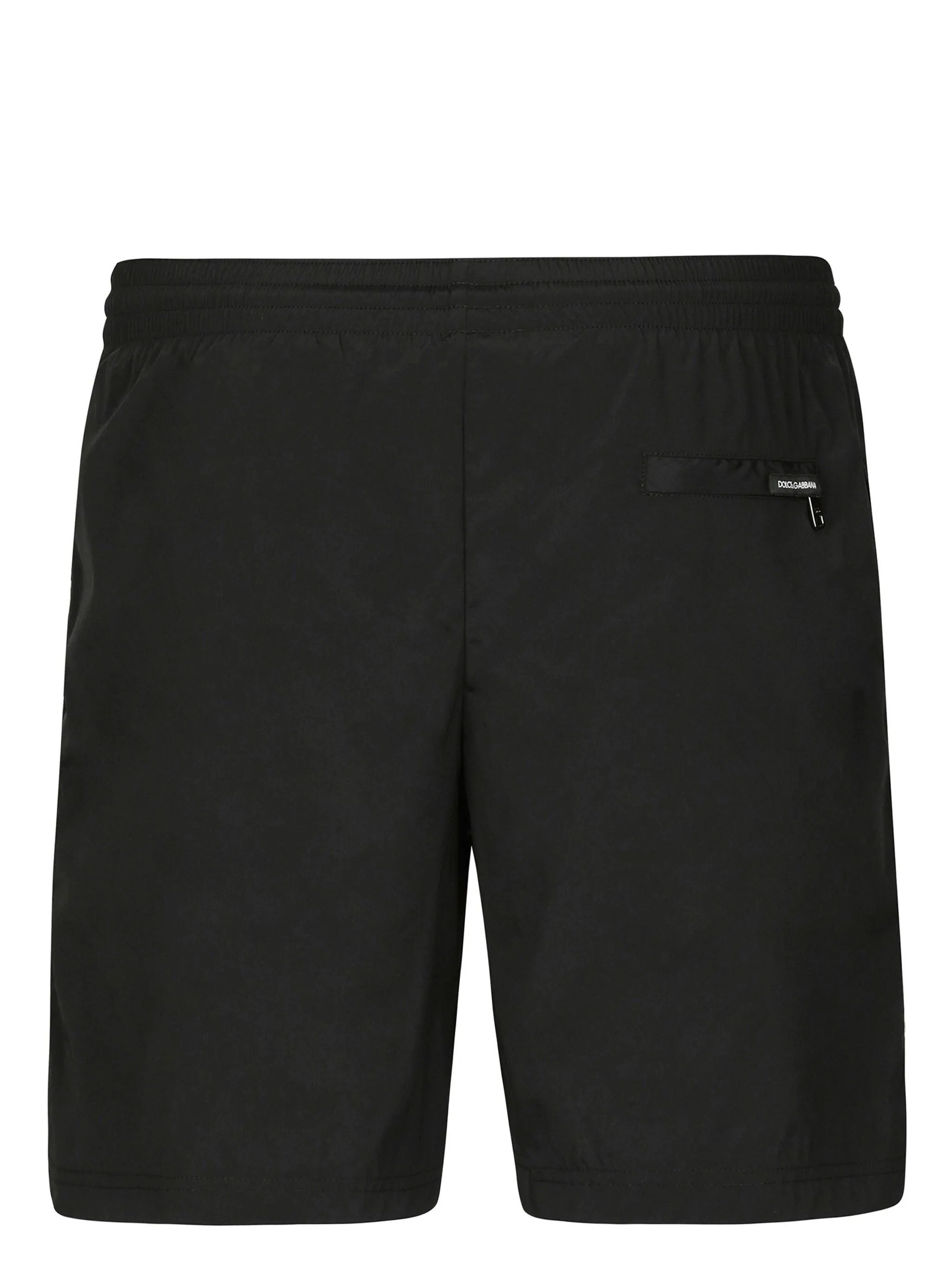 Kordelzug-Badeshorts mit DG-Print