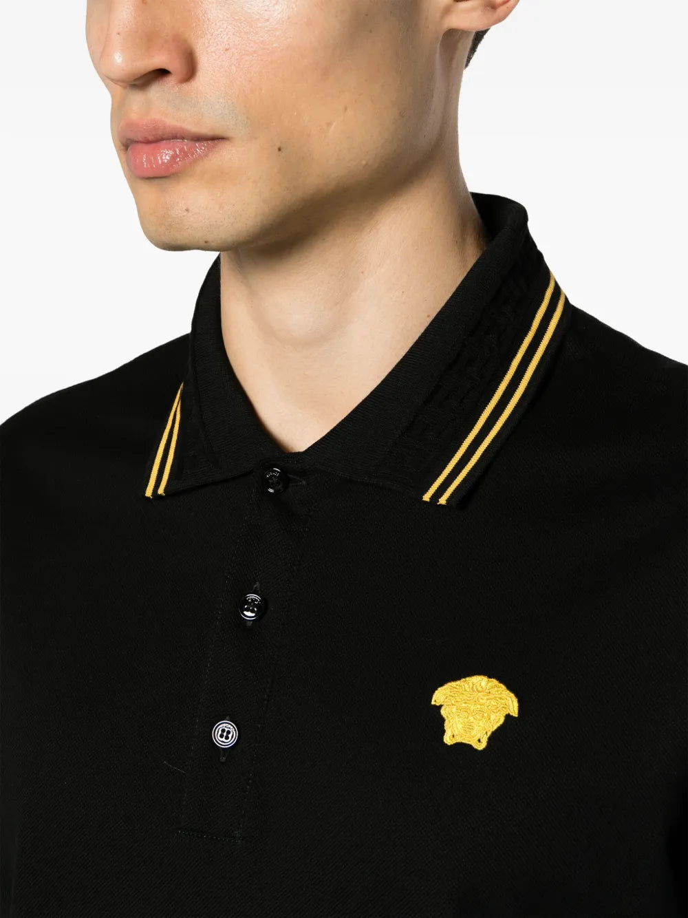 Polo shirt with Medusa