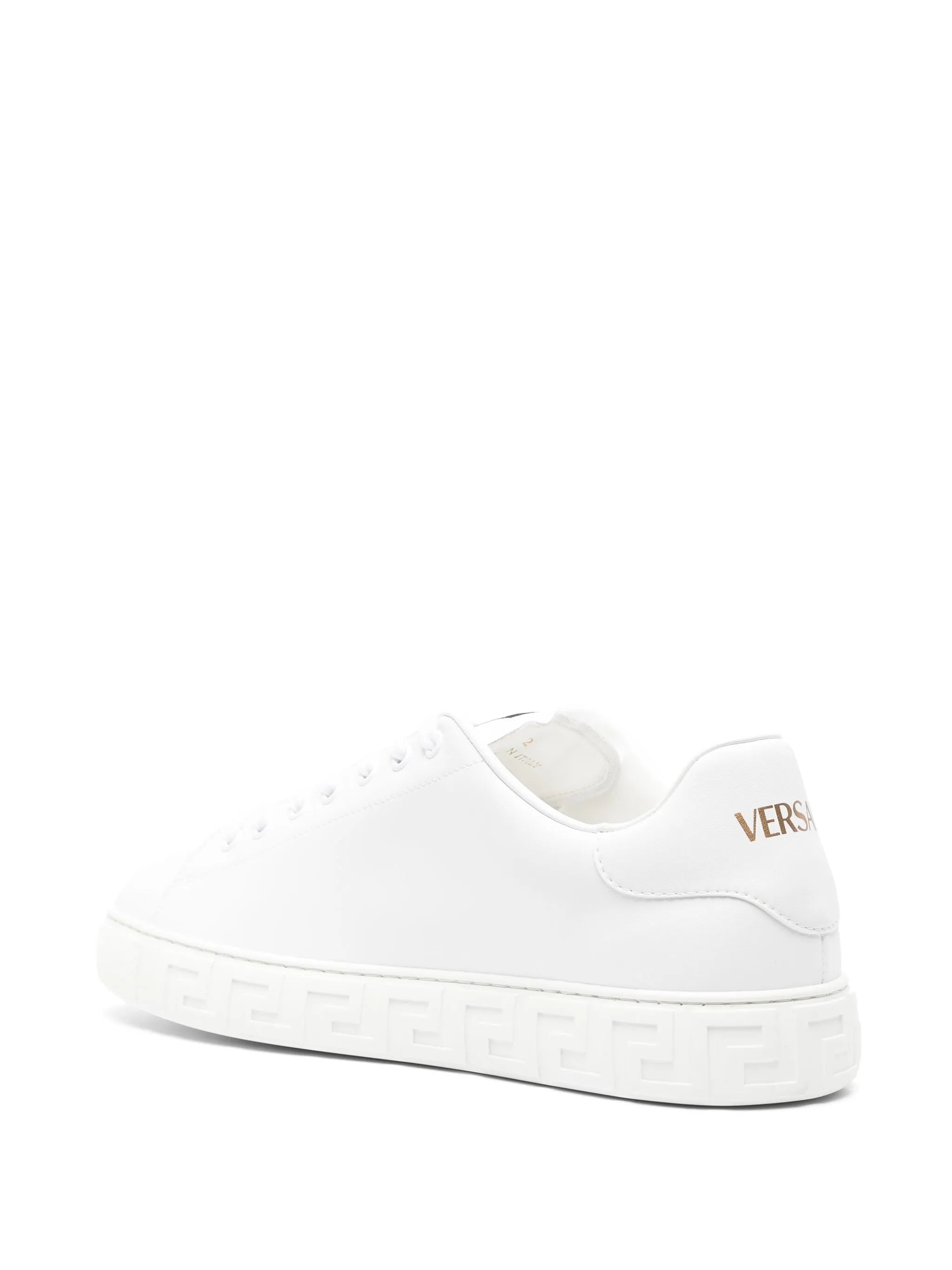 Sneakers mit Greca-Prägung