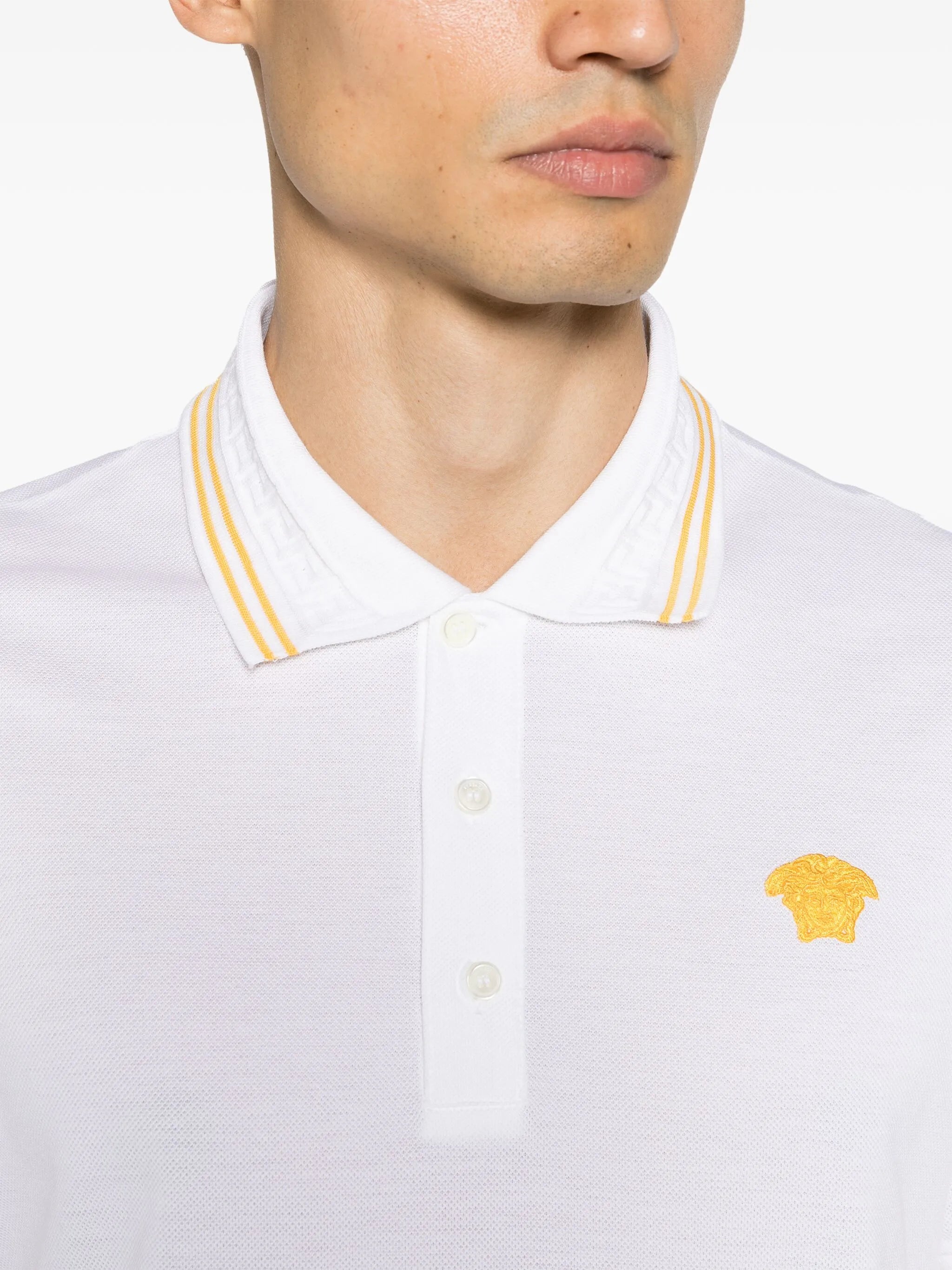 Poloshirt mit Medusa