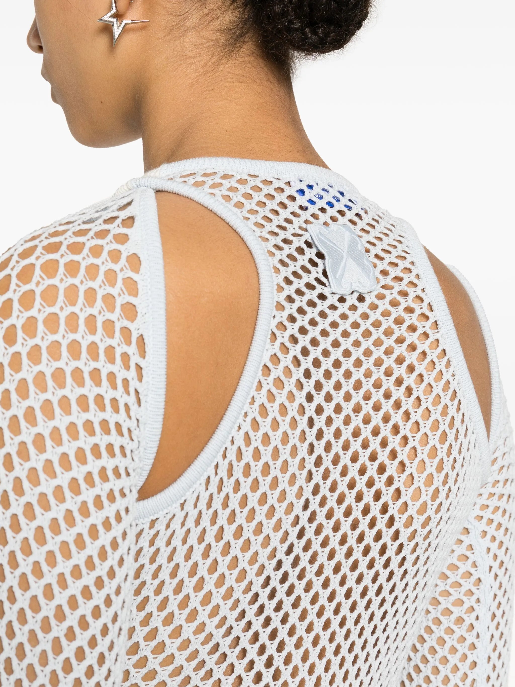 Racerback top with inserts