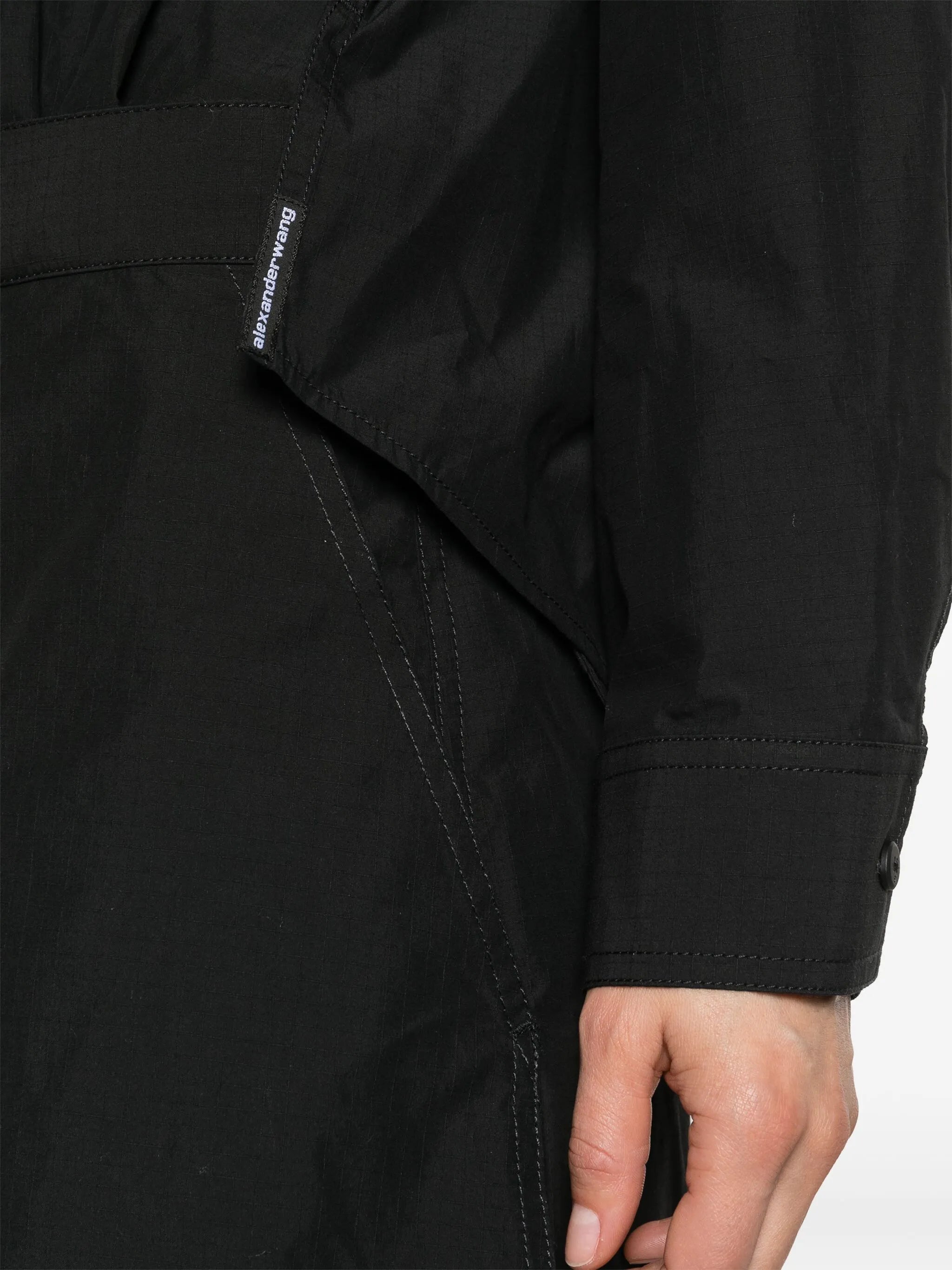 Geknöpfter Cargo-Jumpsuit aus Ripstop